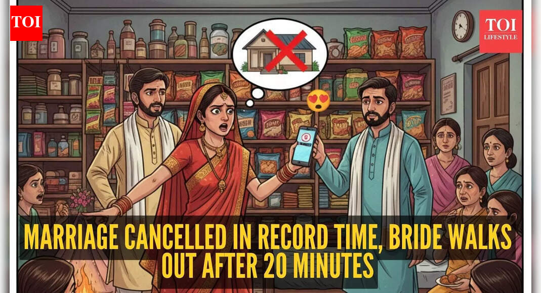 20-minute marriage! Bride unsubscribes after seeing groom’s home |