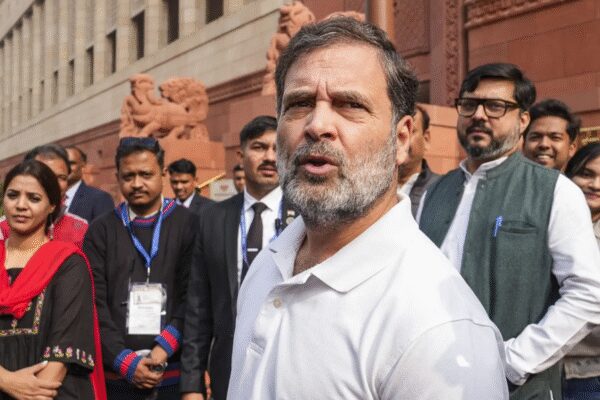 Congress leader Rahul Gandhi commented on Renuka Chowdhury bringing a stray dog to Parliament, stating pets are not allowed outside but “inside.” Gandhi’s remarks drew criticism from the BJP, who accused him of comparing opposition leaders to dogs. Chowdhury had brought the puppy after finding it near Parliament. Leader of Opposition in Lok Sabha Rahul Gandhi NEW DELHI: Congress leader Rahul Gandhi on Tuesday weighed in on the controversy over colleague Renuka Chowdhury bringing a stray dog to Parliament House, saying pets are not allowed outside the complex but “inside”.“Dog is the main topic of today, I believe. What has the poor dog done. The dog had come here. Why is it not allowed?” Gandhi told reporters, as quoted by PTI.Pointing towards the Parliament House building, he said, “Pets are not allowed here but they are allowed inside.”“I guess these are the things that India is discussing these days,” he added.Gandhi’s comments drew criticism from BJP spokesperson Pradeep Bhandari, who said on X, “Rahul Gandhi is comparing his own Congressmen, and Opposition leaders to Dog! This is how Parivarvadi treat temple of democracy.”Congress MP Renuka Chowdhury on Monday brought a stray dog onto the Parliament grounds on the first day of the Winter Session, despite objections from fellow MPs. Defending her action, she reportedly said that the “real dogs are sitting in Parliament” who regularly bite people.Chowdhury later explained that she had found the puppy on her way to Parliament. She said she stopped after witnessing a collision between a scooter and a car, and noticed the puppy by the roadside before deciding to take it with her.About the AuthorTOI News DeskThe TOI News Desk comprises a dedicated and tireless team of journalists who operate around the clock to deliver the most current and comprehensive news and updates to the readers of The Times of India worldwide. With an unwavering commitment to excellence in journalism, our team is at the forefront of gathering, verifying, and presenting breaking news, in-depth analysis, and insightful reports on a wide range of topics. The TOI News Desk is your trusted source for staying informed and connected to the ever-evolving global landscape, ensuring that our readers are equipped with the latest developments that matter most.”Read MoreEnd of ArticleFollow Us On Social MediaVideosWhy Did Pakistan Navy Stay Out During Operation Sindoor: Indian Navy Chief Reveals Stunning DetailsSanchar Saathi App Optional Says Centre Amid Fierce Pegasus-Like Snooping Charges and Privacy DebateSanchar Saathi App Triggers Cyber Security Versus Government Snooping Debate: All You Should KnowPakistan On Boil As Imran Khan Supporters Defy Crackdown Amid Rumours Of Death And Deep Isolation’Op Sindoor Drew Red Line’: Israeli Expert On India-Israel Ties, Defence Tech, China-Pakistan ThreatPolitical Storm Over Sanchar Saathi As Opposition Calls It A Snooping Tool, Govt Defends MoveAt UAE National Day, Piyush Goyal Says India-UAE Alliance Is Global Template For Trust, Innovation’India Values Thailand As Important Maritime Neighbour’: Jaishankar In Bilateral Talks With Thai FMIndia Stands Strong with B Russia Energy Investment, Ex-Envoy Malhotra ConfirmsWatch: MPs Speak Out as SIR Row Dominates Winter Session Opening123PhotostoriesChennai Metro to Add 28 Six-Car Trains by 2028 to Beat Peak-Hour RushNot just BR Ambedkar, 5 other people who made invaluable contribution in making of the constitutionHow Bhagavad Gita can heal unknown childhood trauma and unlock blockages for success in life5 powerful and meaningful Sanskrit shlokas that are powerful affirmations for children7 superfoods that make your knees stronger5 places in India that look completely different at 6 AM and 6 PMMumbai’s Next Big Upgrade: Triple Underground Walkways to Link Metro 3, Worli, BKC and Bullet Train Hub — A Game-Changer for Commuters with Faster, Smoother TravelEggs and high cholesterol: What’s safe and what’s not (expert tips)Why Maharashtra’s Vadhvan Port may become India’s next global gateway — Adani’s big maritime plans explained6 Everyday mistakes that secretly slow down your metabolism123Hot PicksParliament Winter SessionCyclone DitwahWorld NewsGold rate todaySilver rate todayPublic Holidays NovemberBank Holidays NovemberTop TrendingCardi BIPL AuctionShedeur SandersDrake MayeGold Price PredictionImran Khan ProtestWWE Raw HighlightsIND vs SA 2nd ODI TimeIPL Auction Players ListSmriti Mandhana