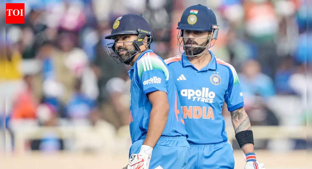 Virat Kohli ignores Gautam Gambhir, Rohit Sharma stops for a quick chat ahead of 2nd ODI in Raipur