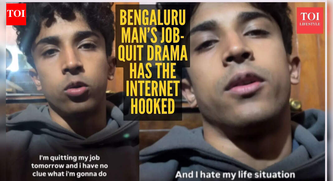 This 22-year-old Bengaluru man said he will quit his job on Monday, now 2 million people are watching what happens next |