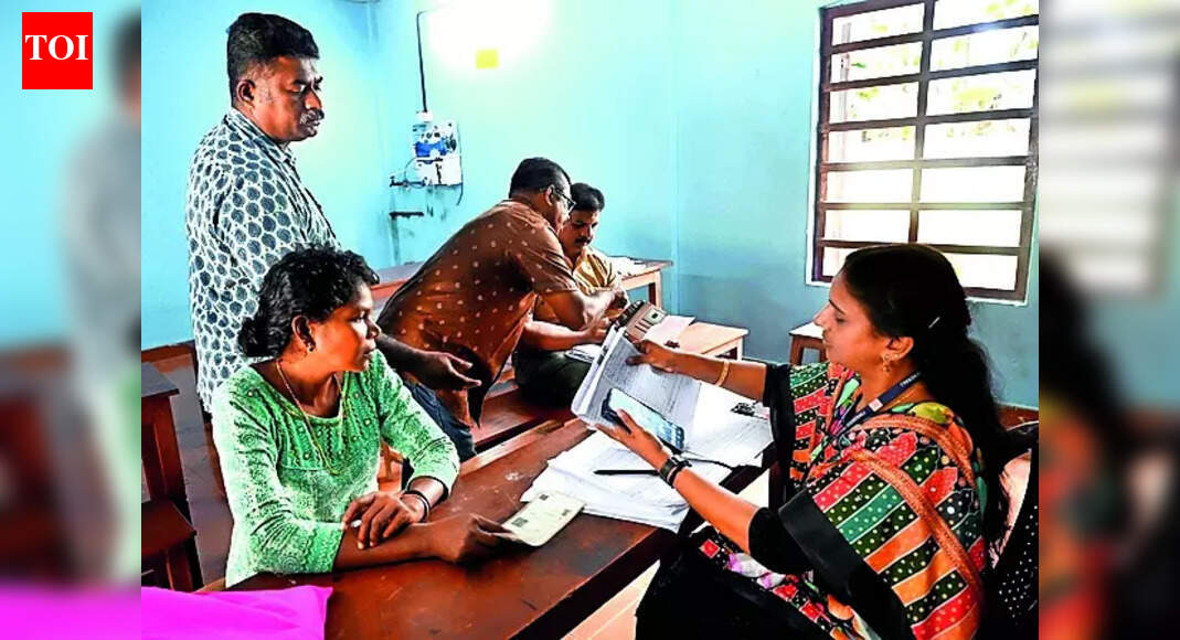 NEW DELHI: Supreme Court on Tuesday asked EC to ‘sympathetically’ consider Kerala govt’s request for extending the deadline for completion of SIR of state voters list by a week beyond the conclusion of local body elections on Dec 13.A bench of CJI Surya Kant and Justice Joymalya Bagchi told Kerala govt to submit a representation to EC within 24 hours and asked EC to consider it sympathetically and pass an order within 2 days of receiving the request for extension.Kerala govt had sought deferment of SIR in the state till Dec 21. But EC, through senior advocates Rakesh Dwivedi and Maninder Singh, informed the bench that as of Nov 30, over 98% enumeration forms have been distributed and over 81% have been digitised.Dwivedi said of total 5.5 lakh govt employees, Kerala govt has allotted 25,468 govt servants as BLOs for SIR exercise and another 1.76 lakh personnel for smooth conduct of local bodies elections. Since the two sets of personnel have been assigned different kinds of work and there is no overlap, neither SIR nor local bodies elections would get impacted, he said.Kerala SEC, which is conducting the local bodies elections, also informed the bench that there had been no hiccups in the ongoing process and that on conclusion of elections on Dec 13, the personnel assigned for the purpose will be free to resume their official duties.Singh said since EC and SEC are experiencing no problem in conducting SIR and local bodies polls simultaneously, Kerala govt should not have any problem either. However, advocate Ranjit Kumar, appearing for a politician petitioner, said political workers cannot visit constituencies because of the local bodies elections. End of ArticleFollow Us On Social MediaVideosNavy Chief Confirms India’S Third Nuclear-Powered Ballistic Missile Submarine Soon“Both ‘Rs Must Remember Responsibility”: Bjp Slams Rahul, Renuka Over ‘Dog’ RemarksNo More Disruptions: Lok Sabha to Debate Electoral Reforms Next Week’Imran Khan’s Health Stable, But Facing Mental Torture’, Claims Sister After Jail VisitChina’s Condom Tax Shocks the World Amid Birthrate Drop as India Surges Ahead in Population RankingsPakistan Sparks Controversy With Expired Relief Claims As India Rejects Airspace Allegation StronglyCentre Signals Willingness to Discuss SIR, Asks Opposition Not to Set TimelinePakistan’s Adiala Jail To Open Gate To Imran Khan’s Sister After PTI Fury Forces Sharif, MunirRussia Confirms Su-57 Fighter Jets, S-400 Deal On Agenda Ahead of Vladimir Putin’s India VisitCapt Shubhanshu Shares What India Can Learn from ISS Successes123PhotostoriesJennifer Lawrence’s fitness philosophy: 4 lessons to take from her realistic routine8 animals whose names start with the letter “S”Guava health benefits: 7 reasons why your daily plate needs this humble fruitExclusive – Bigg Boss 19’s Ashnoor Kaur addresses allegations of hitting Tanya Mittal during the task; bond with Abhishek Bajaj; says ‘There’s a platonic love between us’5 timeless quotes by Rumi that echo the true essenceof loveNature’s smartest travellers: 5 animals with homes on their backsFrom Cinnamon Tea to Methi Shots: 8 foods and drinks with proven heart benefitsShah Rukh Khan, Amitabh Bachchan, Rajinikanth: Actors who played both hero and villain in the same film9 lesser-known Biryanis from different parts of IndiaVictoria and David Beckham: Parenting secrets from one of the strongest celebrity couples123Hot PicksParliament Winter SessionCyclone DitwahWorld NewsGold rate todaySilver rate todayPublic Holidays NovemberBank Holidays NovemberTop TrendingNina Lin ControversyPaige BueckersShedeur SandersDrake MayeOdell Beckham JrStephen CurryJaxson DartGiannis AntetokounmpoCharlie Kirk ControversyYordan Alvarez Wife