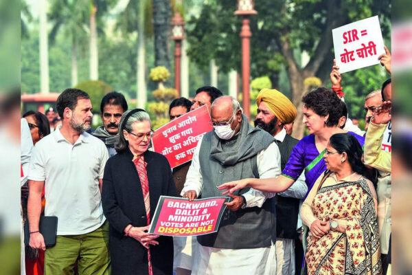NEW DELHI: The govt Tuesday relented to opposition parties’ unanimous demand for a debate in Parliament on SIR, albeit under the broader subject of election reforms, as the two sides reached an agreement to rule out the grim prospect of another session washout.The govt prevailed on the opposition to first take up a discussion on Vande Mataram in Lok Sabha on Dec 8. The debate on election reforms will take place on Dec 9, parliamentary affairs minister Kiren Rijiju said, adding that 10 hours each have been allotted for the two debates, with the possibility of extension. Sources said PM Narendra Modi is expected to initiate the special discussion on the 150th anniversary of India’s national song, an innate component of the governing BJP’s cultural agenda.Though the debate will be held under the anodyne head of “electoral reforms”, it will focus on the special intensive revision (SIR) of electoral rolls, pitting opposition’s “vote chori” charge against the governing side’s “protection of infiltrators for vote bank considerations” accusation.The breakthrough was reached at a meeting of floor leaders of all parties with Speaker Om Birla after the opposition’s disruptions to push its demand led to the adjournment of LS, like it did on Monday, the first day of Parliament’s winter sessionCong slams govt ‘arrogance’, Rijiju blames oppn for logjamOpposition parties staged a walkout from Rajya Sabha after Kiren Rijiju conveyed the govt’s willingness for the discussion, but offered no timing and proposed that the Vande Mataram debate be taken up first.He said, “Vande Mataram is a matter related to our freedom struggle. Matters related to electoral reforms are also extremely important. Considering that opposition parties have united to raise one issue, the govt is ready to take up a discussion, but to have it before the discussion on Vande Mataram may not be appropriate.”Opposition MPs demanded prioritising the SIR debate as “people are dying”, with Leader of Opposition in RS Mallikarjun Kharge jabbing the govt by saying, “Vande Mataram comes from us not from them”. To this, RS chairman C P Radhakrishnan was quick to say, “Vande Mataram is for everyone”.As the deadlock was broken, Congress claimed a win, saying the govt’s arrogance had finally bowed to the unity of opposition parties. Its chief whip in Lok Sabha Manickam Tagore said, “One full monsoon session was washed out because of this. Two days of the winter session already wasted. Democracy is not a playground for diversion — it demands accountability.”Rijiju, however, blamed the opposition’s insistence on a debate on SIR for the logjam, insisting that the govt was always open to a discussion on a subject with wider scope. SIR is an administrative work of Election Commission, an autonomous body, that cannot be discussed in Parliament, but the legislature can always cover the agenda of election reforms, he told reporters.During its meetings with the govt as the winter session began, the opposition had proposed that a discussion can be taken up under any subject with wider dimensions that will allow it to speak on the ongoing SIR and the govt had agreed to consider its demand. The opposition is up in arms against the ongoing SIR in 12 states and UTs, including WB and TN where its constituents are in office and polls are due in the first half of 2026, alleging suicides by BLOs due to workload and irregularities aimed at deleting votes of targeted segments of population.The governing NDA’s morale has received a big boost after notching up a big win in Bihar. The Congress-RJD-Left coalition had strongly opposed SIR in its campaign before the polling was announced, with Rahul Gandhi leading a long yatra alleging a BJP-EC nexus for “vote chori”. However, it failed to draw much traction and the combine slumped to one of the worst losses a vanquished coalition has ever suffered in Bihar.End of ArticleFollow Us On Social MediaVideosNavy Chief Confirms India’S Third Nuclear-Powered Ballistic Missile Submarine Soon“Both ‘Rs Must Remember Responsibility”: Bjp Slams Rahul, Renuka Over ‘Dog’ RemarksNo More Disruptions: Lok Sabha to Debate Electoral Reforms Next Week’Imran Khan’s Health Stable, But Facing Mental Torture’, Claims Sister After Jail VisitChina’s Condom Tax Shocks the World Amid Birthrate Drop as India Surges Ahead in Population RankingsPakistan Sparks Controversy With Expired Relief Claims As India Rejects Airspace Allegation StronglyCentre Signals Willingness to Discuss SIR, Asks Opposition Not to Set TimelinePakistan’s Adiala Jail To Open Gate To Imran Khan’s Sister After PTI Fury Forces Sharif, MunirRussia Confirms Su-57 Fighter Jets, S-400 Deal On Agenda Ahead of Vladimir Putin’s India VisitCapt Shubhanshu Shares What India Can Learn from ISS Successes123PhotostoriesJennifer Lawrence’s fitness philosophy: 4 lessons to take from her realistic routine8 animals whose names start with the letter “S”Guava health benefits: 7 reasons why your daily plate needs this humble fruitExclusive – Bigg Boss 19’s Ashnoor Kaur addresses allegations of hitting Tanya Mittal during the task; bond with Abhishek Bajaj; says ‘There’s a platonic love between us’5 timeless quotes by Rumi that echo the true essenceof loveNature’s smartest travellers: 5 animals with homes on their backsFrom Cinnamon Tea to Methi Shots: 8 foods and drinks with proven heart benefitsShah Rukh Khan, Amitabh Bachchan, Rajinikanth: Actors who played both hero and villain in the same film9 lesser-known Biryanis from different parts of IndiaVictoria and David Beckham: Parenting secrets from one of the strongest celebrity couples123Hot PicksParliament Winter SessionCyclone DitwahWorld NewsGold rate todaySilver rate todayPublic Holidays NovemberBank Holidays NovemberTop TrendingNina Lin ControversyPaige BueckersShedeur SandersDrake MayeOdell Beckham JrStephen CurryJaxson DartGiannis AntetokounmpoCharlie Kirk ControversyYordan Alvarez Wife