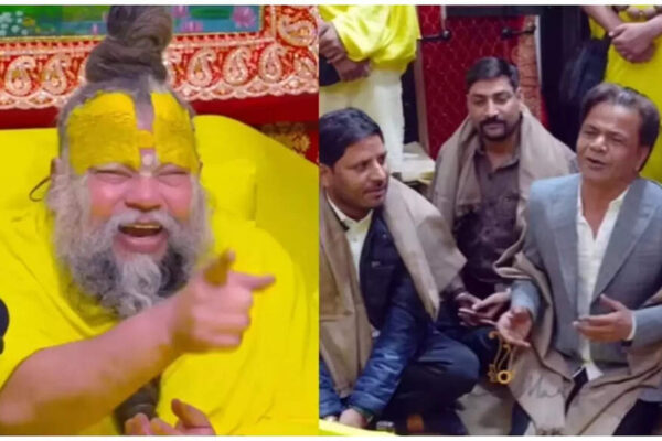 ‘Mansukha mein hi tha’: Rajpal Yadav makes Premanand Ji Maharaj laugh with his sweet and honest interaction – Watch