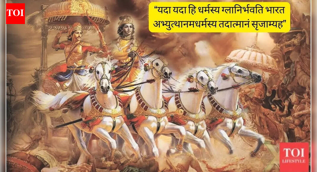 Gita ka Gyaan for today: 5 soul-shifting truths Krishna reveals through “Yada Yada Hi Dharmasya”
