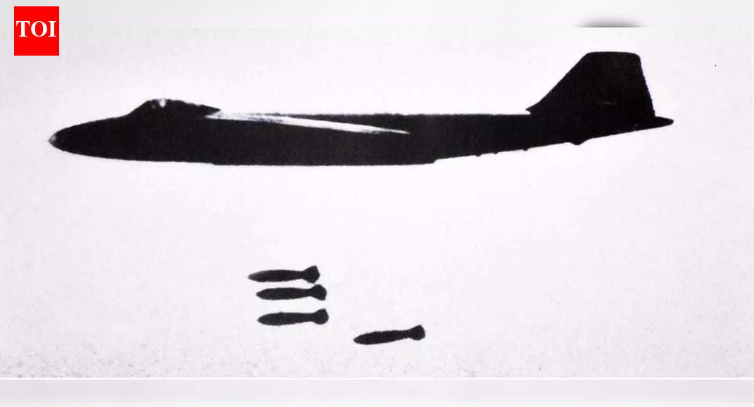 The Indian Air Force commemorated its decisive response to Pakistan’s 1971 pre-emptive strikes, which led to a 14-day war and the birth of Bangladesh. IAF’s precise counter-attacks crippled enemy airfields, blunting their initial move. This victory, celebrated as Vijay Diwas, contrasts with current strained India-Bangladesh ties, while Pakistan-Bangladesh relations have improved. India-Pak war 1971 (Image courtesy: @IAF-MCC) NEW DELHI: The Indian Air Force (IAF) on Wednesday recalled its response to Pakistan’s pre-emptive air strikes of December 3, 1971 — attacks that triggered a 14-day war ending in a decisive Indian victory and the creation of Bangladesh.”Following Pakistan’s pre-emptive strike on 03 Dec 1971, the IAF responded with precision and fury,” the IAF posted on X.“Through the night, Canberra crews flew 23 deep-strike missions, hitting enemy airfields at Murid, Mianwali, Sargodha, Chander, Risalewala, Shorkot and Masrur (Karachi). Runways were cratered, installations shattered, and the adversary’s early move was blunted within hours,” it said.The subsequent air–land operations also began with what the post described as a “thunderous reminder” of the IAF’s reach.“AN-12s dropped forty-eight 500-lb bombs over Changa Manga, sparking a massive fire in the enemy’s supply camp,” it added.On December 16, 1971, Pakistani forces commanded by Lieutenant General AAK Niazi surrendered to the Indian Army’s Lieutenant General JS Aurora — a capitulation involving 93,000 troops, the largest surrender since World War II.The day is celebrated as “Vijay Diwas” (Victory Day) in both India and Bangladesh.However, relations between them have grown strained following the ouster of Sheikh Hasina as prime minister in August 2024. Hasina has been staying in Delhi since her removal.In contrast, ties between Pakistan and Bangladesh — which were one country until 1971 — have improved significantly under the caretaker administration of Nobel laureate Muhammad Yunus in Dhaka.About the AuthorTOI News DeskThe TOI News Desk comprises a dedicated and tireless team of journalists who operate around the clock to deliver the most current and comprehensive news and updates to the readers of The Times of India worldwide. With an unwavering commitment to excellence in journalism, our team is at the forefront of gathering, verifying, and presenting breaking news, in-depth analysis, and insightful reports on a wide range of topics. The TOI News Desk is your trusted source for staying informed and connected to the ever-evolving global landscape, ensuring that our readers are equipped with the latest developments that matter most.”Read MoreEnd of ArticleFollow Us On Social MediaVideosIsraeli Firm IWI Backs ‘Make-In-India’, In Talks To Bring ARBEL Rifle System To IndiaNavy Chief Confirms India’S Third Nuclear-Powered Ballistic Missile Submarine Soon“Both ‘Rs Must Remember Responsibility”: Bjp Slams Rahul, Renuka Over ‘Dog’ RemarksNo More Disruptions: Lok Sabha to Debate Electoral Reforms Next Week’Imran Khan’s Health Stable, But Facing Mental Torture’, Claims Sister After Jail VisitChina’s Condom Tax Shocks the World Amid Birthrate Drop as India Surges Ahead in Population RankingsPakistan Sparks Controversy With Expired Relief Claims As India Rejects Airspace Allegation StronglyCentre Signals Willingness to Discuss SIR, Asks Opposition Not to Set TimelinePakistan’s Adiala Jail To Open Gate To Imran Khan’s Sister After PTI Fury Forces Sharif, MunirRussia Confirms Su-57 Fighter Jets, S-400 Deal On Agenda Ahead of Vladimir Putin’s India Visit123Photostories6 behaviours that tell the universe you’re ready for something biggerWHO issues guidelines on GLP-1 therapies for obesity treatment: Understanding the impact, safety considerations, and who can benefitHarvard doctor shares 10 best foods that help relieve constipation instantlyMega-price masterpieces: 7 exorbitantly priced paintings sold worldwideLord Ganesha as a devoted son: 5 things every child should know6 common foods that may increase uric acid levels, the right food to eat, and easy cooking tipsHow to watch the December full moon like a young astronomerNot Helen, not Bindu, not Zeenat: Meet India’s first item dancer who starred in 700 films and even performed at Buckingham Palace5 shocking signs the ‘Universe’ is trying to send you a message (Don’t Ignore number 3!)Vedic Shloka Based On Your Date of Birth123Hot PicksParliament Winter SessionCyclone DitwahWorld NewsGold rate todaySilver rate todayPublic Holidays NovemberBank Holidays NovemberTop TrendingNBA Trade RumorsPaige BueckersShedeur SandersDrake MayeOdell Beckham JrStephen CurryJaxson DartGiannis AntetokounmpoCharlie Kirk ControversyYordan Alvarez Wife