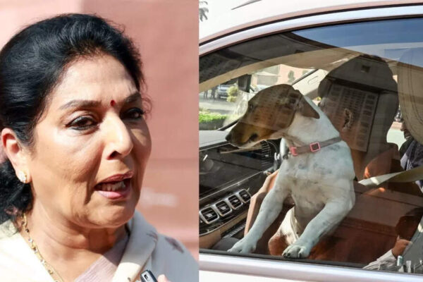 Congress MP Renuka Chowdhury responded to a potential privilege motion for bringing a dog to Parliament with a bark, questioning the outrage over the animal while other pressing issues are ignored. She asserted there’s no rule against bringing pets and vowed to continue caring for animals, suggesting the “real dogs” are in Parliament. Renuka Chowdhury and the dog NEW DELHI: Facing a possible privilege motion for bringing a dog to Parliament, Congress MP Renuka Chowdhury responded to reporters’ questions in an unusual manner — by imitating a dog’s bark.“Bhow, bhow…aur kya bolun? (What else should I say),” Chowdhury said on Wednesday, two days after she brought a stray puppy with her to Parliament.‘Is There Any Law?’ Renuka Chaudhary Sparks Row After Bringing Stray Dog to ParliamentPressed further, she added, “We will see when it (the privilege motion) is brought. I will give a ‘munhtod’ (befitting) reply.”The former Union minister also argued that there are far more pressing issues to discuss, yet everyone seems “rattled” by the dog.Also Read | ‘Pets not allowed outside, but inside’: Rahul Gandhi reacts to Renuka Chaudhary bringing dog in Parliament“People are dying because of pollution and no one is worried. BLOs are committing suicide, their families are being destroyed, and no one cares. Labour laws are being forced upon us, the Sanchar Saathi app is being pushed on us — but Renuka Chowdhury’s dog has rattled everyone. What can I say? I will continue to take care of animals,” she remarked.Chowdhury reiterated that there is no rule preventing an MP from bringing a dog — or any animal — into Parliament.The former Union minister had brought the puppy to Parliament on the opening day of the winter session. She claimed to have spotted it near the site of a road collision she witnessed en route that morning and “fearing” for its safety.In what appeared to be a jab at the government and the ruling BJP, she added that the “real dogs are sitting in Parliament.”About the AuthorTOI News DeskThe TOI News Desk comprises a dedicated and tireless team of journalists who operate around the clock to deliver the most current and comprehensive news and updates to the readers of The Times of India worldwide. With an unwavering commitment to excellence in journalism, our team is at the forefront of gathering, verifying, and presenting breaking news, in-depth analysis, and insightful reports on a wide range of topics. The TOI News Desk is your trusted source for staying informed and connected to the ever-evolving global landscape, ensuring that our readers are equipped with the latest developments that matter most.”Read MoreEnd of ArticleFollow Us On Social MediaVideosRELOS Gives India Seamless Access To Russian Bases As Moscow Boosts Military Ties Before Putin VisitPutin Plans Big India Reset With More Indian Goods, Deep Strategic Defence Ties In Talks With ModiRajnath Singh Claims Nehru Wanted Babri Built With Public Funds But Sardar Patel Blocked His Plan’Terrorists Are Fasaadi, We Are Jihadi’: Maulana Madani Stands Firm On ‘Jihad’ RemarksIsraeli Firm IWI Backs ‘Make-In-India’, In Talks To Bring ARBEL Rifle System To IndiaNavy Chief Confirms India’S Third Nuclear-Powered Ballistic Missile Submarine Soon“Both ‘Rs Must Remember Responsibility”: Bjp Slams Rahul, Renuka Over ‘Dog’ RemarksNo More Disruptions: Lok Sabha to Debate Electoral Reforms Next Week’Imran Khan’s Health Stable, But Facing Mental Torture’, Claims Sister After Jail VisitChina’s Condom Tax Shocks the World Amid Birthrate Drop as India Surges Ahead in Population Rankings123PhotostoriesWhen Aruna Irani survived, breast cancer twice, kidney failure, diabetes and more: Lesser known facts of the veteran you may not know7 reasons women need dates in their daily diet9 fruits with the highest amount of calciumFrom ‘The Price of Confession’ to ‘Cashero’: Top K-dramas to watch this December on OTTThis country is home to 4000 varieties of potatoes, and no, it is not India!Lord Buddha Lessons According To Your Birth Date51 and stunning: Kajol’s black saree look has the internet swooning6 behaviours that tell the universe you’re ready for something biggerWHO issues guidelines on GLP-1 therapies for obesity treatment: Understanding the impact, safety considerations, and who can benefitHarvard doctor shares 10 best foods that help relieve constipation instantly123Hot PicksParliament Winter SessionCyclone DitwahWorld NewsGold rate todaySilver rate todayPublic Holidays NovemberBank Holidays NovemberTop TrendingNBA Trade RumorsAPTET Admit CardShedeur SandersRGPV Diploma Result 2025Odell Beckham JrStephen CurryJaxson DartGiannis AntetokounmpoCharlie Kirk ControversyYordan Alvarez Wife