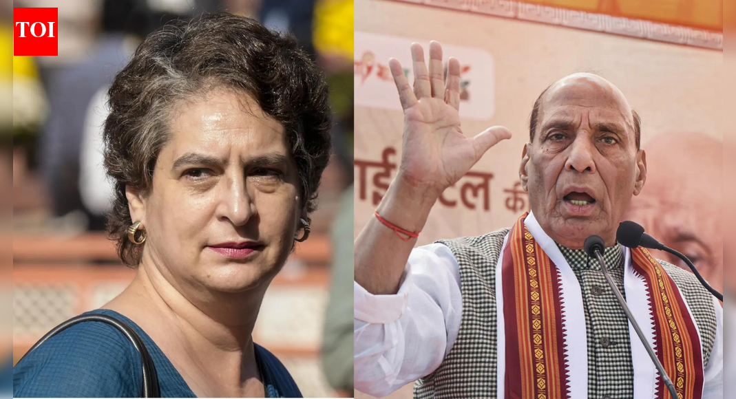 Priyanka Gandhi Vadra labelled Defence Minister Rajnath Singh’s Nehru-Babri Masjid remark a ‘distraction’ from pressing public issues. Singh alleged Nehru wanted government funds for the mosque, contrasting it with Sardar Patel’s opposition and secularism. Rahul Gandhi declined comment. Singh’s statement precedes the Babri Masjid demolition anniversary. Priyanka Gandhi Vadra; Rajnath Singh NEW DELHI: Congress MP Priyanka Gandhi Vadra on Wednesday dismissed defence minister Rajnath Singh’s “Nehru–Babri Masjid” remark as a “distraction” from the issues that matter.“These are all distractions. There are many real issues that need discussion. They create a new distraction every day so that we are unable to talk about the people’s concerns,” she told reporters outside Parliament.Her brother, and Lok Sabha Leader of the Opposition, Rahul Gandhi, declined to comment, saying reporters were “wasting their time” by asking him for a reaction.The siblings are great-grandchildren of Jawaharlal Nehru, the country’s first prime minister.Addressing the ‘Sardar Sabha’ in Vadodara, Gujarat, on Tuesday, Rajnath Singh alleged that Jawaharlal Nehru wanted to use government funds to build the Babri Masjid. He added that it was then-home minister Sardar Vallabhbhai Patel who opposed the plan, and described Patel as “truly secular.”“Sardar Vallabhbhai Patel was truly secular. He never believed in appeasement. When Jawaharlal Nehru spoke about spending government funds on the Babri Masjid issue, it was Patel, a son of Gujarat, who opposed it. He did not allow the Babri Masjid to be built with government money,” the senior BJP leader remarked.He added, “Nehru raised the question of reconstructing the Somnath Temple. Patel clarified that the Somnath case was different: the public had donated Rs 30 lakh, a trust had been formed, and not a single rupee of government money was used,” referring to the temple’s reconstruction in Veraval, Gujarat.Singh’s remarks came ahead of December 6, marking the 33rd anniversary of the demolition of the Babri Masjid in Ayodhya, Uttar Pradesh.In November 2019, a Constitution bench of the Supreme Court delivered a unanimous verdict paving the way for the construction of Lord’s Ram temple in the city.The temple was inaugurated on January 22, 2024.About the AuthorTOI News DeskThe TOI News Desk comprises a dedicated and tireless team of journalists who operate around the clock to deliver the most current and comprehensive news and updates to the readers of The Times of India worldwide. With an unwavering commitment to excellence in journalism, our team is at the forefront of gathering, verifying, and presenting breaking news, in-depth analysis, and insightful reports on a wide range of topics. The TOI News Desk is your trusted source for staying informed and connected to the ever-evolving global landscape, ensuring that our readers are equipped with the latest developments that matter most.”Read MoreEnd of ArticleFollow Us On Social MediaVideos’Leader Is Bulldozing’: Kharge, Nadda Lock Horns Over TMC MP’s Speech In Rajya SabhaIndia’s Workforce Power Will Keep Growing Jaishankar Says As He Takes Down Anti H-1B NarrativesKTR Slams Congress, Says Rahul Gandhi Has No Vision And Is An Albatross Around Opposition’s NeckRussian Pop Star Backs Bharat Name Change And Reveals PM Modi Promised To Build A Temple In RussiaRELOS Gives India Seamless Access To Russian Bases As Moscow Boosts Military Ties Before Putin VisitPutin Plans Big India Reset With More Indian Goods, Deep Strategic Defence Ties In Talks With ModiRajnath Singh Claims Nehru Wanted Babri Built With Public Funds But Sardar Patel Blocked His Plan’Terrorists Are Fasaadi, We Are Jihadi’: Maulana Madani Stands Firm On ‘Jihad’ RemarksIsraeli Firm IWI Backs ‘Make-In-India’, In Talks To Bring ARBEL Rifle System To IndiaNavy Chief Confirms India’S Third Nuclear-Powered Ballistic Missile Submarine Soon123PhotostoriesSaif Ali Khan to Hrithik Roshan: Bollywood families invested over Rs 100 crore in Mumbai’s real estate in NovemberKidney damage: Why most people don’t realize their kidneys are failing until it’s too late6 hidden signs of vitamin D deficiency you can see in the mirror5 powerful Jyotirlinga temples in Maharashtra that can change your life’s energy7 timeless Chanakya Mantras to boost your child’s successTeaching kids better ways to ask “How Are You?”Korean baby names that can fit right into Indian familiesFrom world’s largest seed to hidden pirate treasure, 8 facts that make this island nation in Indian Ocean truly uniqueRunways, terminals, and dreams: Stunning photos of Noida’s nearly-ready Jewar AirportLord Ganesha Avatars According To Your Date of Birth123Hot PicksParliament Winter SessionCyclone DitwahWorld NewsGold rate todaySilver rate todayPublic Holidays NovemberBank Holidays NovemberTop TrendingNBA Trade RumorsAPTET Admit CardShedeur SandersRGPV Diploma Result 2025KTET May and June ResultsStephen CurryAmar SubramanyaGiannis AntetokounmpoCharlie Kirk ControversyYordan Alvarez Wife
