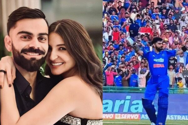 Anushka Sharma is all hearts as Virat Kohli scores second century in India vs South Africa ODI series – PIC inside