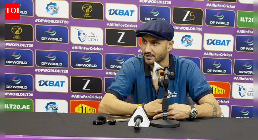 Harbhajan Singh lauds ILT20, picks Abu Dhabi Knight Riders as favourites | Cricket News
