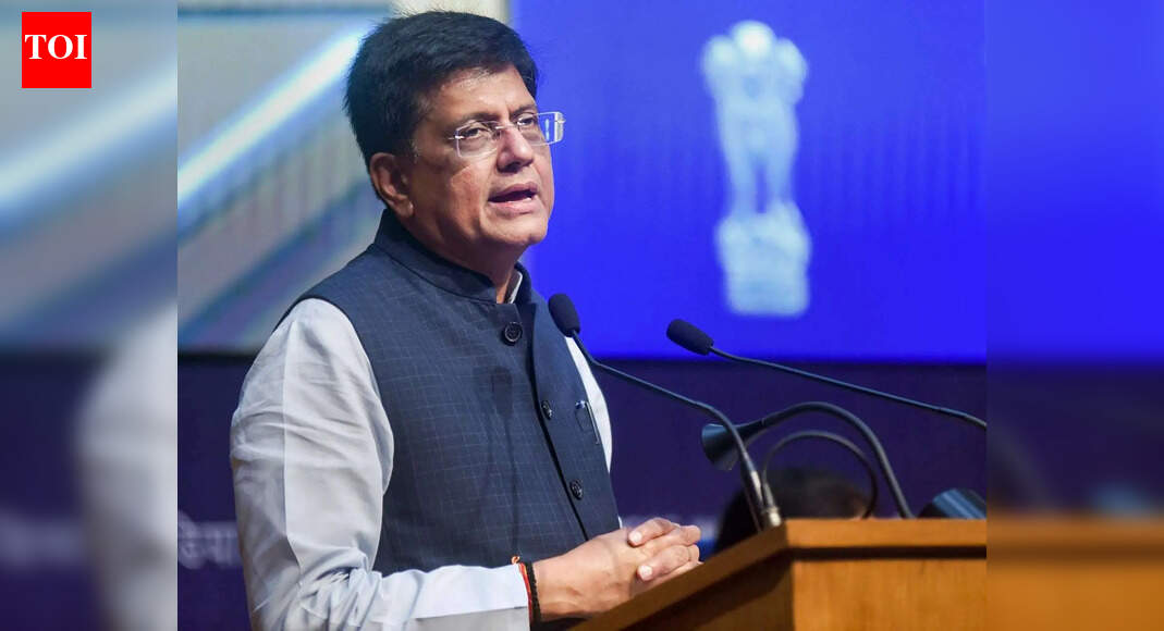 NEW DELHI: The rebound in exports in Nov will help erase the dip seen in Oct, commerce and industry minister Piyush Goyal said Wednesday. Although there was no mention of the exact figure, he said, “If I aggregate Oct and Nov, both months show growth in merchandise (exports) despite all the global turmoil. This only goes to show that the economy is on a strong footing.”In response to a question on the record low of the Rupee, the minister said Indian economy was on a strong footing and would continue to power up. “Growth we just saw is at 8.2% even in the second quarter, beating all estimates. We have seen the lowest ever inflation in the last few months. Foreign exchange reserves continue to be strong, and all the levers of the economy have demonstrated a great deal of positivity.”At a CII event, the minister called for strengthening supply chains and preparing for global volatility with a “twin approach,” building on areas where it holds a comparative advantage while simultaneously achieving strategic autonomy in sectors where supply-chain dependence can threaten long-term resilience.He also said the future of manufacturing lies in being nimble, with companies that innovate, invest in R&D, and build secure, efficient supply chains surviving, while “those who remain in their cocoon of low competition protected economies will gradually start fading.”End of ArticleFollow Us On Social MediaVideos”Derogatory” BJP Hits Out at Revanth Reddy Over Remarks On Hindu DeitiesOver 70 IndiGo Flights Cancelled Across India as Crew Shortage Triggers Massive Disruption“India’s Diplomacy Has Spine”: Tharoor Praises India’s Assertive Foreign Policy On RussiaRahul–Priyanka Candid Chat Goes Viral As Camera Catches Fun Banter’We Have A Diplomatic Allergy’: Shashi Tharoor Warns India Still Lacks A National Security StrategySanchar Saathi App Row In LS: Cong Flags Privacy Fears, Scindia Says ‘Snooping Not Possible’Rupee Slides To Record Low Of 90 Per Dollar As Trade Uncertainty, Dollar Demand And Oil Costs Spike’Leader Is Bulldozing’: Kharge, Nadda Lock Horns Over TMC MP’s Speech In Rajya SabhaIndia’s Workforce Power Will Keep Growing, Jaishankar Says, As He Takes Down Anti H-1B NarrativesKTR Slams Congress, Says Rahul Gandhi Has No Vision And Is An Albatross Around Opposition’s Neck123Photostories10 best foods to boost muscle growth and strengthSay these 5 nighttime affirmations and watch your life transform in just days5 brutally honest lessons to take from Virat Kohli on how to crush successMalaika Arora’s yoga secrets: 5 beginner-friendly poses for body & mindHow Bhagavad Gita can heal unknown childhood trauma and unlock blockages for success in lifeInside Earth’s forbidden zones:5 deadly and mysterious places where entry is banned8 reasons to have a bowl of pomegranate daily for breakfast5 quotes by William Shakespeare that are like love bombs that hit different every timeFrom ‘Pather Panchali’ to ‘Devdas’: Films that won awards, audiences and critics worldwideWhy Ramayana still guides parenting today: 10 lessons to live by123Hot PicksParliament Winter SessionPutin India VisitWorld NewsGold rate todaySilver rate todayPublic Holidays NovemberBank Holidays NovemberTop TrendingNBA Trade RumorsMike TysonWendy OrtizCardi BAuston MatthewsStephen CurryNathan MacKinnonJayden DanielsSuper Bowl LX Halftime ShowMolly Qerim