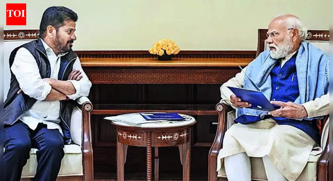 The BJP has reacted strongly against remarks from two Congress Chief Ministers, which they regard as mockery of Hindu traditions. Spokesman Sudhanshu Trivedi called into question whether Congress is employing tactics that demean Hindu deities, spotlighting comments by Telangana’s CM Revanth Reddy and Himachal CM Sukhwinder Singh Sukhu’s exchanges with young audiences. CM Revanth Reddy met PM Narendra Modi Wednesday seeking support for Telangana’s  trillion vision and invited him to Telangana Rising Summit NEW DELHI: BJP Wednesday reacted furiously to the remarks of two Congress CMs “mocking” Hinduism and recalled a series of similar comments made by the functionaries of INDIA bloc to ask Rahul Gandhi if insulting Hindu gods has become a part of his party’s strategy.“How many gods do Hindus believe in? Three crore? Why so many? One god for the unmarried — Hanuman. Another for those who marry twice. And another for those who drink alcohol,” Telangana CM Revanth Reddy said in Telugu at an event, according to its translation posted by BJP.Himachal CM Sukhwinder Singh Sukhu was seen in a viral video telling a group of youngsters as to why they are using “Radhe Radhe” greeting, drawing BJP’s ire.BJP spokesperson Sudhanshu Trivedi said while Reddy is making fun of Hindu gods and goddesses, Sukhu is stopping young people from offering a religious greeting. “Have Congress and Rahul instructed their CMs to directly attack Hinduism and its gods and goddesses,” he asked at a presser. These are not isolated incidents and functionaries of Congress and its allies have repeatedly insulted Sanatan Dharma, he added.Reddy had earlier said that Congress means Muslims, and Muslims mean Congress, Trivedi said. “Rahul used pictures of gods but didn’t take oath in the name of god. He has on several occasions insulted Sanatan Dharma. Congress ally DMK had organised an event for the eradication of Sanatan Dharma,” he said.He highlighted PM Modi’s critcism of Congress as “Muslim League-Maoist” to assert that Congress is behaving true to the description with unruly conducts by its MPs, including Rahul, in Parliament, their insult of institutions & its agenda of “spreading hate against Hinduism”.End of ArticleFollow Us On Social MediaVideos”Derogatory” BJP Hits Out at Revanth Reddy Over Remarks On Hindu DeitiesOver 70 IndiGo Flights Cancelled Across India as Crew Shortage Triggers Massive Disruption“India’s Diplomacy Has Spine”: Tharoor Praises India’s Assertive Foreign Policy On RussiaRahul–Priyanka Candid Chat Goes Viral As Camera Catches Fun Banter’We Have A Diplomatic Allergy’: Shashi Tharoor Warns India Still Lacks A National Security StrategySanchar Saathi App Row In LS: Cong Flags Privacy Fears, Scindia Says ‘Snooping Not Possible’Rupee Slides To Record Low Of 90 Per Dollar As Trade Uncertainty, Dollar Demand And Oil Costs Spike’Leader Is Bulldozing’: Kharge, Nadda Lock Horns Over TMC MP’s Speech In Rajya SabhaIndia’s Workforce Power Will Keep Growing, Jaishankar Says, As He Takes Down Anti H-1B NarrativesKTR Slams Congress, Says Rahul Gandhi Has No Vision And Is An Albatross Around Opposition’s Neck123PhotostoriesMammootty, Malayalam cinema and Bheeshma Parvam; Iconic roles ranked from cult classics to crowd favouritesProsenjit Chatterjee rising in Bollywood with intense and unforgettable characters10 best foods to boost muscle growth and strengthSay these 5 nighttime affirmations and watch your life transform in just days5 brutally honest lessons to take from Virat Kohli on how to crush successMalaika Arora’s yoga secrets: 5 beginner-friendly poses for body & mindHow Bhagavad Gita can heal unknown childhood trauma and unlock blockages for success in lifeInside Earth’s forbidden zones:5 deadly and mysterious places where entry is banned8 reasons to have a bowl of pomegranate daily for breakfast5 quotes by William Shakespeare that are like love bombs that hit different every time123Hot PicksParliament Winter SessionPutin India VisitWorld NewsGold rate todaySilver rate todayPublic Holidays NovemberBank Holidays NovemberTop TrendingNBA Trade RumorsMike TysonWendy OrtizCardi BAuston MatthewsStephen CurryNathan MacKinnonJayden DanielsSuper Bowl LX Halftime ShowMolly Qerim