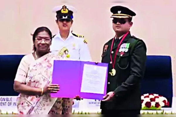 President Droupadi Murmu presents Lt Col C Dwarakesh with the National Award for Persons with Disabilities on Wednesday PUNE: A basketball match at a military station in 2014 was one of the last things Lt Col C Dwarakesh saw before an accident left him blind. He would spend the next eight months in hospital, healing and adjusting to life without eyesight while his mind envisioned new possibilities.On Wednesday, President Droupadi Murmu presented the 36-year-old with the National Award for Persons with Disabilities, recognising an Army career that even disability couldn’t cut short, and one that now includes a world record in para shooting.Lt Col Dwarakesh is the first officer of the Indian armed forces to continue in active service despite total blindness. It’s an achievement made possible by the derring-do of a young officer who never gave up on himself despite no precedent.“As an Army officer, I was trained to have conviction, courage, willpower and tenacity. But blindness is an impediment I couldn’t have prepared for,” Lt Col Dwarakesh told TOI from Delhi. “I overcame this hurdle through academics and technology, clearing multiple competitive exams along the way. I now research para sports, especially for people living with blindness. I converted my disability into a power and found ways to express the way those with vision do. This mindset has helped me reach new heights.”Supported by AI tools and assistive technology, Dwarakesh performs his responsibilities with the same proficiency and precision as his colleagues. In paralympic sports, he is a national champion in swimming and shooting, ranked world No. 3 in the 10m air rifle event. His most recent achievement was a world record score of 624.6 at the Shooting World Cup in the UAE this Oct. As part of the Indian para shooting team, he trains at Army Marksmanship Unit in Mahou.Dwarakesh, who joined the Army in 2009, terms the national award a “full-circle moment”. “I remember being granted commission by the President,” he said. “And to be receiving an award from the President 16 years later for something that redefined me, that’s quite something.”The officer, a native of TN, has also qualified for the UGC NET, making him one of the few visually impaired academicians in management, human resources, labour law, and sports research.End of ArticleFollow Us On Social MediaVideos”Derogatory” BJP Hits Out at Revanth Reddy Over Remarks On Hindu DeitiesOver 70 IndiGo Flights Cancelled Across India as Crew Shortage Triggers Massive Disruption“India’s Diplomacy Has Spine”: Tharoor Praises India’s Assertive Foreign Policy On RussiaRahul–Priyanka Candid Chat Goes Viral As Camera Catches Fun Banter’We Have A Diplomatic Allergy’: Shashi Tharoor Warns India Still Lacks A National Security StrategySanchar Saathi App Row In LS: Cong Flags Privacy Fears, Scindia Says ‘Snooping Not Possible’Rupee Slides To Record Low Of 90 Per Dollar As Trade Uncertainty, Dollar Demand And Oil Costs Spike’Leader Is Bulldozing’: Kharge, Nadda Lock Horns Over TMC MP’s Speech In Rajya SabhaIndia’s Workforce Power Will Keep Growing, Jaishankar Says, As He Takes Down Anti H-1B NarrativesKTR Slams Congress, Says Rahul Gandhi Has No Vision And Is An Albatross Around Opposition’s Neck123Photostories’Dhurandhar’: Times when the Ranveer Singh starrer made headlines6 most unique and expensive celebrity engagement rings that made historyThought of the day for your kid: “Don’t let what you can’t do stop you from what you can do.”Mammootty, Malayalam cinema and Bheeshma Parvam; Iconic roles ranked from cult classics to crowd favouritesProsenjit Chatterjee rising in Bollywood with intense and unforgettable characters10 best foods to boost muscle growth and strengthSay these 5 nighttime affirmations and watch your life transform in just days5 brutally honest lessons to take from Virat Kohli on how to crush successMalaika Arora’s yoga secrets: 5 beginner-friendly poses for body & mindHow Bhagavad Gita can heal unknown childhood trauma and unlock blockages for success in life123Hot PicksParliament Winter SessionPutin India VisitWorld NewsGold rate todaySilver rate todayPublic Holidays NovemberBank Holidays NovemberTop TrendingNBA Trade RumorsMike TysonWendy OrtizCardi BAuston MatthewsStephen CurryNathan MacKinnonJayden DanielsSuper Bowl LX Halftime ShowMolly Qerim