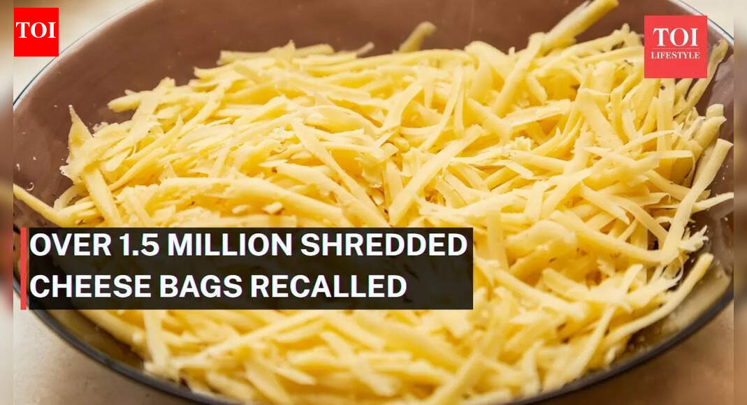 More than 1.5 million bags of shredded cheese sold at Walmart, Target recalled |