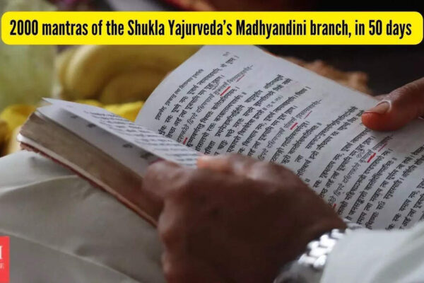 How Vedic chanting elevates the soul: Understanding the meaning behind Devavrat Mahesh Rekhe’s 50-day ‘Dandakrama Parayanam’