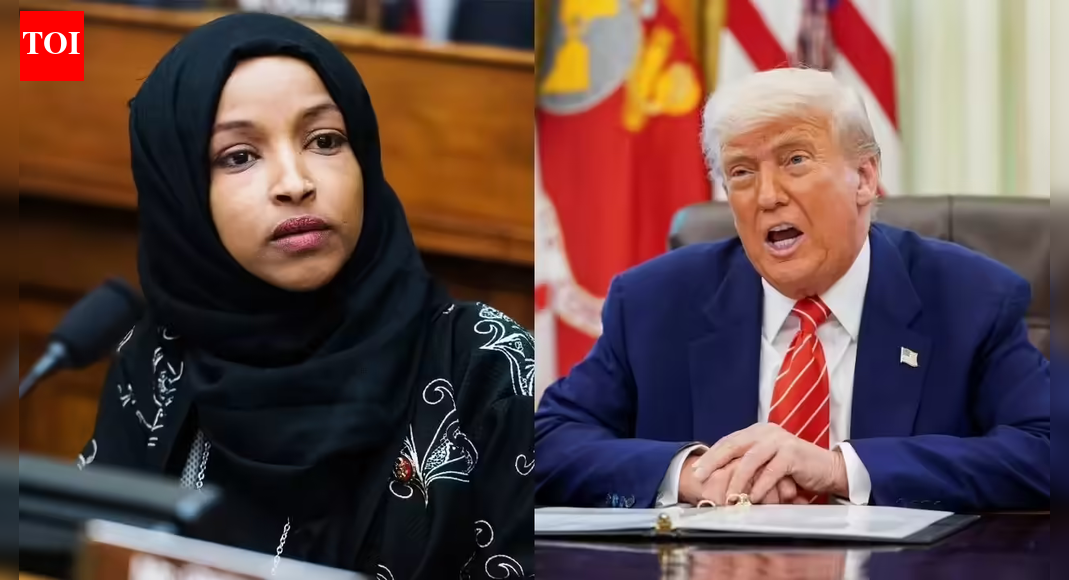 ‘Destroyed our country’: Trump again targets Ilhan Omar, Somalis; she hits back asking if he’s ‘pedophile’
