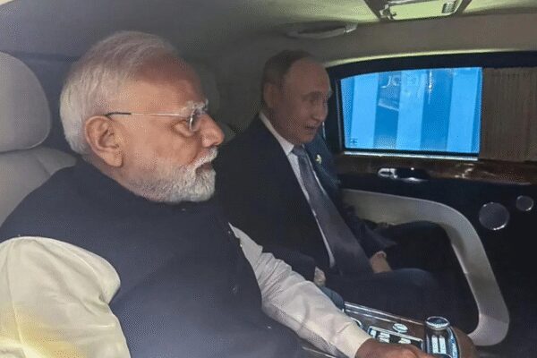 President Vladimir Putin arrives in India for a significant visit. He will meet Prime Minister Narendra Modi for private dinner diplomacy. Day two includes a Rajghat tribute and summit talks. Discussions will focus on strengthening economic ties, trade, and cooperation in technology and energy. Several bilateral agreements are expected to be signed, charting a roadmap for future collaboration until 2030. File photo NEW DELHI: Russian President Vladimir Putin lands in India on Thursday for his first visit in four years, kicking off the trip with a private dinner hosted by Prime Minister Narendra Modi. The visit, taking place amid a rapidly evolving global order and ongoing Russia-Ukraine conflict, is expected to put economic cooperation at the centre of talks.Drones, Snipers And Armoured Convoy: India Rolls Out Unmatched Security Grid For Putin’s Delhi VisitPrivate dinner diplomacy Putin’s arrival on Thursday evening will be followed by an intimate dinner with PM Modi. The leaders are expected to review the full spectrum of the special and privileged strategic partnership: defence ties, energy security, trade expansion and cooperation in emerging sectors. They will also exchange views on key global and regional issues, including developments in Eurasia and the Indo-Pacific.Rajghat tribute, ceremonial welcome & summitThe Russian president’s key engagements are scheduled for Friday. He begins the day with a visit to Rajghat, paying homage to Mahatma Gandhi — a customary stop for visiting heads of state. This will be followed by a formal welcome at Rashtrapati Bhavan, setting the stage for the main summit-level talks at Hyderabad House. The two leaders will meet for wide-ranging discussions aimed at strengthening economic integration, enhancing trade routes, and advancing cooperation in technology, space, logistics and innovation. After a working lunch with PM Modi, Putin will address the India-Russia Business Forum, where both sides hope to energise private-sector partnerships and attract new investments. In the evening, Putin will return to Rashtrapati Bhavan where President Droupadi Murmu will host a state banquet in his honour. He is expected to depart around 9.30pm. Trade & big-ticket agreements in focusPutin’s aide confirmed that a joint statement is planned, along with the signing of several bilateral documents spanning multiple sectors. Among them is the Programme for the Development of Strategic Areas of Russian-Indian Economic Cooperation until 2030 — seen as a roadmap to boost long-term trade and industrial collaboration. Ushakov highlighted that the two sides will delve deeply into trade dynamics. Bilateral trade touched .6 billion in 2024, marking a 12% increase — driven largely by energy, fertilisers, and machinery. “We have many large-scale promising projects in various areas,” he said, listing industrial cooperation, innovative technologies, peaceful space exploration, transport, mining, healthcare, and labour migration programmes among the priorities. Putin will also participate in the launch event for RT TV’s India operations, signalling Moscow’s intent to expand media and cultural outreach as part of its soft-power strategy. PM Modi and Putin have spoken by phone five times in 2024, and last held an in-person meeting on the sidelines of the SCO Summit in Tianjin. Despite global geopolitical upheavals, the India-Russia relationship continues to adapt, balancing legacy defence ties with new-age cooperation in technology, energy transition, education and workforce mobility.About the AuthorTOI News DeskThe TOI News Desk comprises a dedicated and tireless team of journalists who operate around the clock to deliver the most current and comprehensive news and updates to the readers of The Times of India worldwide. With an unwavering commitment to excellence in journalism, our team is at the forefront of gathering, verifying, and presenting breaking news, in-depth analysis, and insightful reports on a wide range of topics. The TOI News Desk is your trusted source for staying informed and connected to the ever-evolving global landscape, ensuring that our readers are equipped with the latest developments that matter most.”Read MoreEnd of ArticleFollow Us On Social MediaVideos’Munir Is A Mentally Unstable Man’: Ex-Pakistan PM Imran Khan Blames Army Chief of Fueling TerrorismPM Modi, Putin’s Legendary Bond: Hugs, Horses And High Diplomacy Ahead Of The Russian Leader’s VisitExclusive! Akshata Murty explains why young India needs to fall in love with history againDrones, Snipers And Armoured Convoy: India Rolls Out Unmatched Security Grid For Putin’s Delhi Visit’Extremely Important’: Ex-Diplomat Veena Sikri On Putin’s Delhi Visit Agenda, India-Russia Ties”Derogatory” BJP Hits Out at Revanth Reddy Over Remarks On Hindu DeitiesOver 70 IndiGo Flights Cancelled Across India as Crew Shortage Triggers Massive Disruption“India’s Diplomacy Has Spine”: Tharoor Praises India’s Assertive Foreign Policy On RussiaRahul–Priyanka Candid Chat Goes Viral As Camera Catches Fun Banter’We Have A Diplomatic Allergy’: Shashi Tharoor Warns India Still Lacks A National Security Strategy123PhotostoriesShah Rukh Khan to Priyanka Chopra: Bollywood stars who own luxurious homes across the world9 Lucky Bath Rituals Based on Your Date of BirthSadhguru consumes these 3 foods to control blood sugar for breakfast; here’s why you should too4 Dec full moon: A simple 5-minute ritual to do in front of the moon for powerful manifestation6 traditional drinks that can help improve heart health and how to make themBaby Names Filled with Sai Baba’s Grace and PeaceThis rare full moon won’t return until 2042: 3 powerful rituals to do tonight6 behaviours that tell the universe you’re ready for something biggerYour Lucky Yantra According To Your Date of Birth10 Indian cities with the least AQI123Hot PicksParliament Winter SessionPutin India VisitWorld NewsGold rate todaySilver rate todayPublic Holidays NovemberBank Holidays NovemberTop TrendingStephen Curry WifeMike TysonLuka DoncicCardi BTravis KelceStephen CurryKyle TuckerJayden DanielsSuper Bowl LX Halftime ShowMolly Qerim