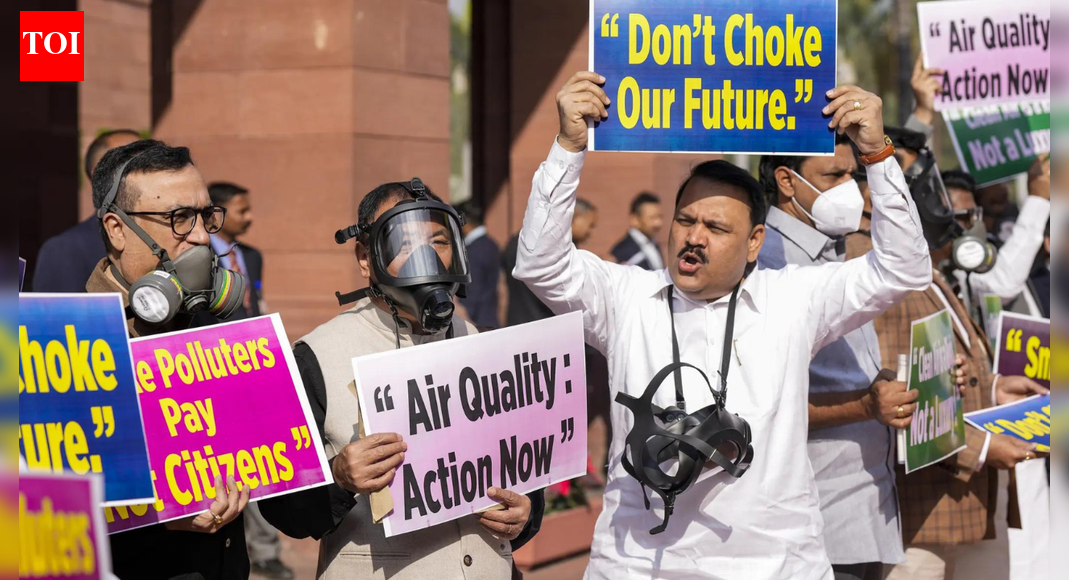 Parliament’s Winter Session commenced with significant disruptions over Delhi’s air quality and electoral roll revisions. Opposition demands for urgent debates led to walkouts. Key legislative proposals include raising FDI in insurance, new tobacco tax structures, and consolidating securities laws. A truce was reached for a debate on election reforms, including the Special Intensive Revision. Photo credit: PTI The Winter Session of Parliament, which began on December 1, had a rocky first week, with repeated disruptions in both the Lok Sabha and Rajya Sabha. Parliamentarians clashed over several issues, including former Vice President Jagdeep Dhankhar’s sudden exit, Delhi-NCR’s worsening air quality, and the ongoing Special Intensive Revision (SIR) of electoral rolls.On the first day itself, Lok Sabha proceedings were stalled three times between 11 am and 2 pm, leaving only about 50 minutes of actual legislative work. While the government accused the opposition of blocking business, opposition MPs demanded urgent discussions on the SIR exercise and Delhi’s toxic air. In the Rajya Sabha, opposition members staged a walkout seeking a dedicated debate on the electoral roll revision.Key issues raisedAir Quality Crisis in Delhi-NCR: MPs raised alarms as the AQI breached the “severe” 400-plus mark. MP D. Deo said the toxic air was affecting “crores of people,” including children, senior citizens, and those with respiratory illnesses, criticizing development that harms the environment.Economic Concerns: Outside Parliament, Congress president and Rajya Sabha Leader of Opposition Mallikarjun Kharge highlighted the rupee falling past ₹90 per US dollar. “Rupee is weakening due to their policies… our currency has no value in the world today,” he said, blaming the government for mismanaging the economy.Atomic Energy Bill 2025: MoS Science & Technology Jitendra Singh said the bill is in an “advanced stage,” with inter-ministerial suggestions and legal vetting being incorporated. Concerns raised by MPs will be addressed before final approval.Despite the disruptions, the government is pushing to clear a reform-heavy legislative agenda during the December 1–19 session.How does your news consumption habit compare with the rest of India? Find out now.Take the survey and win Amazon vouchers! – Key Bills on the Agenda1. Insurance Laws (Amendment) Bill, 2025 – Proposes raising FDI in insurance from 74% to 100%, following Rs 82,000 crore in sectoral FDI.2. New Tax Structure for Tobacco and Pan Masala – Includes the Central Excise (Amendment) Bill, 2025, and Health Security and National Security Cess Bill, 2025, aiming to replace the GST compensation cess with a central excise duty and introduce a health security cess earmarked for public health and national security.3. Securities Markets Code Bill, 2025 – Seeks to merge three securities laws into one unified code to streamline compliance and improve ease of doing business.4. Jan Vishwas Bill, 2025 – Currently with a Select Committee, targeting decriminalisation of minor offences and reducing regulatory burdens.5. Other Bills – Amendments to the Insolvency and Bankruptcy Code, Manipur GST changes, National Highways regulatory updates, and corporate law reforms.Truce on SIR DebateAfter days of confrontation, the government agreed to hold a debate on the Special Intensive Revision under a broader discussion on election reforms. Parliamentary Affairs Minister Kiren Rijiju said:December 8: Special debate on Vande MataramDecember 9: Debate on Election Reforms, including SIR10 hours allocated to each discussion, with room for extension.End of ArticleFollow Us On Social MediaVideosIndia Can’t Buy S-500 Yet, Deal Unlikely During Modi-Putin Meet: Ex-DRDO Scientist Reveals Roadblock’Very Significant…Whole World Watching’: Russian MLA On Putin’s Delhi Visit, India-Russia TiesIndiGo Crisis: Inside Pilot Shortage, Rule Change and Winter Delays Behind Over 200 CancellationsDonald Trump’s Stricter H-1B Visa Rule Hits Indian Talent, Background Check Screening ExpandedPriyanka Gandhi Slams Modi Govt On Rupee Crash While Piyush Goyal Defends India’s Economic Strength’Munir Is A Mentally Unstable Man’: Ex-Pakistan PM Imran Khan Blames Army Chief of Fueling TerrorismPM Modi, Putin’s Legendary Bond: Hugs, Horses And High Diplomacy Ahead Of The Russian Leader’s VisitExclusive! Akshata Murty explains why young India needs to fall in love with history againDrones, Snipers And Armoured Convoy: India Rolls Out Unmatched Security Grid For Putin’s Delhi Visit’Extremely Important’: Ex-Diplomat Veena Sikri On Putin’s Delhi Visit Agenda, India-Russia Ties123Photostories5 powerful and influential dynasties in historyFull Moon Love Affirmations For Each Zodiac SignBeware: Eating these ‘healthy’ fruits could spike pesticide levels in your bodyHow many eggs should one safely eat in a day to get maximum proteinVirat Kohli’s inspirational quotes for every child who dreams of becoming an athleteBengaluru Techie’s Tragic End: Who’s Named in Death Note and Why 2018 Land Fight Returned to Haunt HimBharti Singh and Haarsh Limbachiyaa host a baby shower on their 8th wedding anniversary; Ankita Lokhande, Rubina Dilaik, Tejasswi Prakash and others attendHometown Cha Cha Cha to What’s Wrong With Secretary Kim: 5 sweet Korean drama date ideas that can make real life feel like a romcomRemembering Shashi Kapoor the legend on his death anniversary via his iconic movies on OTT platforms3 best and 3 worst oils for cooking and the common mistakes that turn them toxic123Hot PicksIndigo Flight DelayPutin India VisitWorld NewsGold rate todaySilver rate todayPublic Holidays NovemberBank Holidays NovemberTop TrendingStephen Curry WifeMike TysonLuka DoncicCardi BTravis KelceStephen CurryKyle TuckerJayden DanielsSuper Bowl LX Halftime ShowMolly Qerim