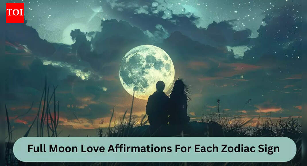 Full Moon Love Affirmations For Each Zodiac Sign