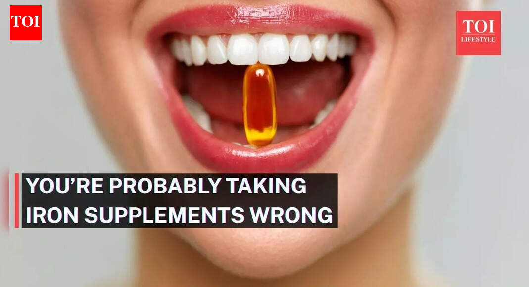You’re probably taking iron supplements wrong, Harvard doctor warns |