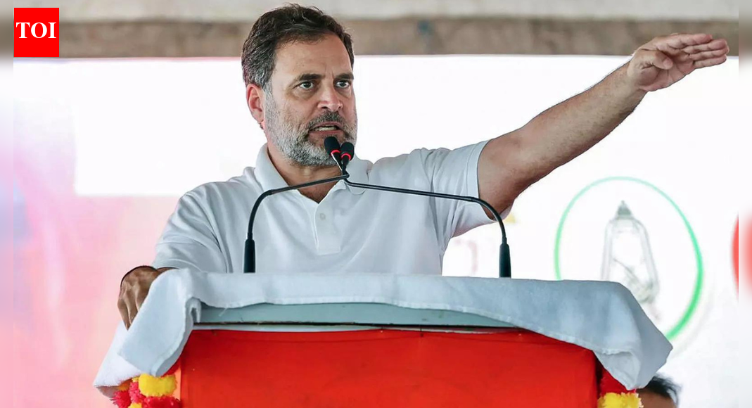 Rahul Gandhi criticizes the government’s “monopoly model” for the IndiGo disruption, stating ordinary citizens bear the cost through delays and cancellations. The airline’s operational challenges have led to widespread flight disruptions, prompting political concern and a Rajya Sabha notice urging the Civil Aviation Minister to address the issue and prevent future incidents. Rahul targets Centre over IndiGo crisis NEW DELHI: Leader of opposition Rahul Gandhi weighed in on the IndiGo disruption, stating that it is a consequence of the monopoly model promoted by the government, for which ordinary citizens are paying the price. He took to X to share a post emphasising the need for fair competition across all sectors rather than allowing monopolies to dominate.”IndiGo fiasco is the cost of this Govt’s monopoly model,” wrote Gandhi, “Once again, it’s ordinary Indians who pay the price – in delays, cancellations and helplessness. India deserves fair competition in every sector, not match-fixing monopolies.” IndiGo Crisis: Inside Pilot Shortage, Rule Change and Winter Delays Behind Over 200 Cancellations https://x.com/RahulGandhi/status/1996793416383160562?s=20IndiGo flights have triggered major disruptions at key airports across India. The airline is grappling with significant operational challenges, resulting in widespread flight cancellations, confusion among passengers, and considerable frustration as travellers are stranded, with many also losing their luggage.The flight disturbances have now escalated into a political issue, with the Opposition likely to raise the matter in Parliament.Earlier today, Shiv Sena (UBT) MP Priyanka Chaturvedi submitted a notice under Rule 180 in the Rajya Sabha, urging Civil Aviation Minister Ram Mohan Naidu to make a statement regarding the disruption of IndiGo’s operations, which has been causing severe inconvenience to passengers nationwide.In her notice, she stated, “The extensive disruption in IndiGo Airlines’ operations on Wednesday, which led to delays of up to seven hours and the cancellation of more than 70 flights across the country, including major hubs like Mumbai, Bengaluru, and Hyderabad, was due to a critical shortage of crew and other operational challenges. This situation caused substantial hardship for passengers, with several prominent domestic routes and international services, including the Mumbai-Maldives flight, severely impacted during peak hours.”She added, “This issue is of urgent public importance, as thousands of passengers were stranded, normal airport operations were disrupted, and recurring large-scale disturbances in airline services underscore the need for immediate government intervention, accountability, and measures to prevent such incidents in the future. I request that the Minister provide a statement on this matter at the earliest opportunity.”Meanwhile, IndiGo has requested temporary operational exemptions from certain Flight Duty Time Limitations (FDTL) for its A320 fleet until February 10, 2026, and assured that full operational stability will be restored by that date, according to a statement from the Directorate General of Civil Aviation (DGCA).About the AuthorTOI News DeskThe TOI News Desk comprises a dedicated and tireless team of journalists who operate around the clock to deliver the most current and comprehensive news and updates to the readers of The Times of India worldwide. With an unwavering commitment to excellence in journalism, our team is at the forefront of gathering, verifying, and presenting breaking news, in-depth analysis, and insightful reports on a wide range of topics. The TOI News Desk is your trusted source for staying informed and connected to the ever-evolving global landscape, ensuring that our readers are equipped with the latest developments that matter most.”Read MoreEnd of ArticleFollow Us On Social MediaVideosPak President Zardari Approves Asim Munir As The First Chief Of Defence Forces Amid Power TensionsPM Modi, Putin Share Another Car Ride, Russian President Says It Was His Idea To Show FriendshipPutin Sends Strong Message Backing India’s Anti-Terror Stand, Hails Modi For Rising Global Influence“Never Going With RJD Again” Nitish Kumar’s Sharp Swipe At RJD Bloc In AssemblyPM Modi Welcomes President Putin With Warm Hug Ahead Of India-Russia SummitHugs, Handshakes & High Diplomacy: Modi-Putin Bond Defines India-Russia SummitShashi Tharoor Says Strengthening Russia Ties Won’t Affect Relations With US, China‘Light Of My Life’ Swaraj Kaushal Passes Away At 73; Daughter Bansuri Pays Heartfelt TributePM Modi Breaks Protocol, Receives Vladimir Putin With A Hug, Shares Car In Big India-Russia MomentPutin Visit To Boost India-Russia Trade To New Highs, Says WTC Chairman123PhotostoriesScientist explains why kitchen sponge is the most toxic item in the kitchen and what should be used insteadLemon water do’s & don’ts: Who shouldn’t drink it and the healthiest way to have it5 red fruits that are natural heart protectors6 signs your soul is quietly preparing to complete its earthly journeyThese 7 things on your child’s study table can help them learn better7 desi foods that can help reverse fatty liver: Lost recipes insideAishwarya Rai Bachchan’s double style tsunami at Red Sea International Film FestivalHow Bhagavad Gita can heal unknown childhood trauma and unlock blockages for success in life5 famous paintings whose original version is no longer availableBaby names for girls born on Friday123Hot PicksIndigo Flight DelayPutin India VisitWorld NewsGold rate todaySilver rate todayPublic Holidays NovemberBank Holidays NovemberTop TrendingAUS vs ENG LiveLos Angeles LakersJoe RoganCandace OwensAryna SabalenkaDak PrescottTravis KelceKobe BryantJohan OviedoJohan Oviendo
