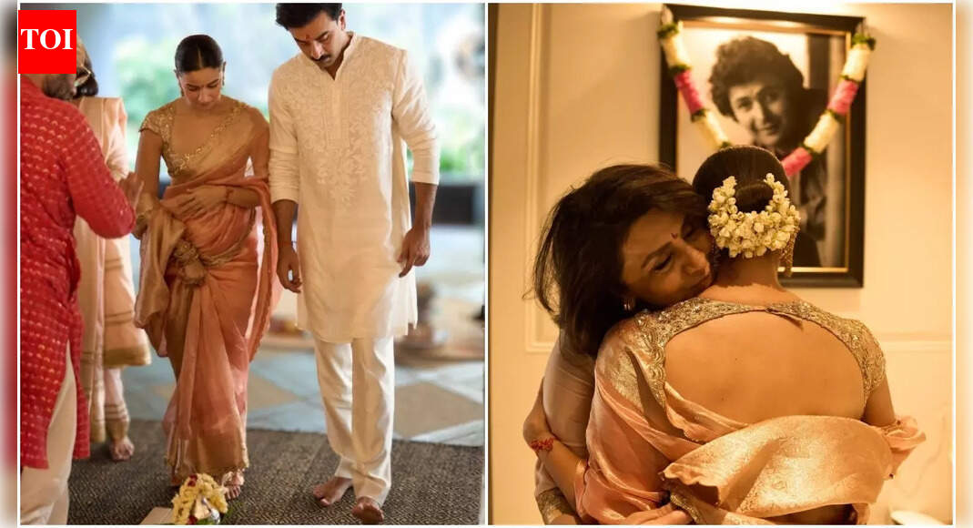 Alia Bhatt shares glimpses of griha pravesh puja with Ranbir Kapoor, drops adorable PICS from daughter Raha’s birthday