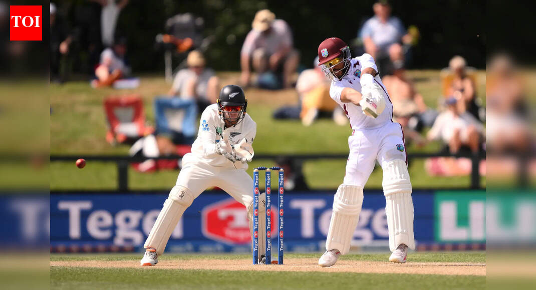 NZ vs WI 1st Test: Shai Hope’s century leads West Indies’ fightback after New Zealand set a record target