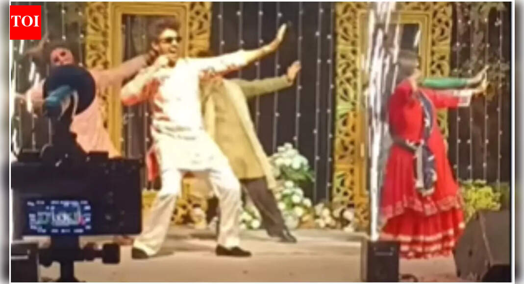 Kartik Aaryan grooves to Salman Khan’s ‘Jeene Ke Hain Chaar Din’ and ‘Lollipop Lagelu’ at his sister’s sangeet; video takes over the internet – Watch