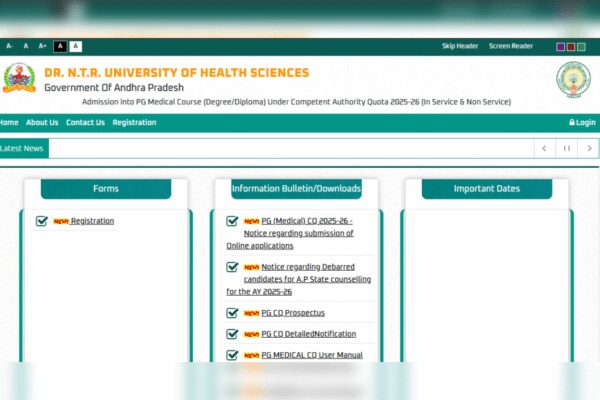 AP NEET PG counselling 2025 phase 1 seat allotment result released: Check direct link to download here