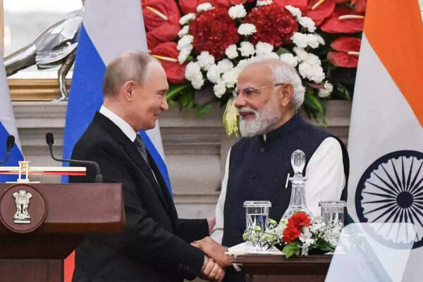India and Russia are set to bolster their relationship with new visa initiatives. Russian citizens will soon benefit from a free 30-day e-tourist visa and a 30-day group tourist visa to India. This announcement came during President Vladimir Putin’s two-day visit to New Delhi, aimed at deepening bilateral ties through high-level discussions and state events. Russian president Putin with PM Modi (ANI photo) India and Russia on Friday announced multiple measures to strengthen bilateral ties, including a free 30-day e-tourist visa and a 30-day group tourist visa to India for Russian citizens.During the joint press address with Russian president Vladimir Putin, Prime Minister Narendra Modi said he was happy that this new visa facility will be launched soon. ‘Like Pole Star’: PM Modi Lauds Strong Ties With Russia; Hails Moscow’s Support In War On Terror “I am happy that very soon we are going to introduce a free 30-day e-tourist visa and a 30-day group tourist visa for Russian citizens,” PM Modi said.The Prime Minister further said that both countries have agreed on an economic cooperation program till 2030.President Vladimir Putin arrived in the national capital on Thursday for a two-day visit focused on strengthening India-Russia ties. His schedule includes high-level talks with Prime Minister Narendra Modi, a ceremonial welcome at Rashtrapati Bhavan, and a state banquet hosted by President Droupadi Murmu, among other events.About the AuthorTOI News DeskThe TOI News Desk comprises a dedicated and tireless team of journalists who operate around the clock to deliver the most current and comprehensive news and updates to the readers of The Times of India worldwide. With an unwavering commitment to excellence in journalism, our team is at the forefront of gathering, verifying, and presenting breaking news, in-depth analysis, and insightful reports on a wide range of topics. The TOI News Desk is your trusted source for staying informed and connected to the ever-evolving global landscape, ensuring that our readers are equipped with the latest developments that matter most.”Read MoreEnd of ArticleFollow Us On Social MediaVideosSpiceJet Chairman Ajay Singh Calls IndiGo Crisis ‘Unfortunate’, Offers 100 Extra FlightsPakistan Supports China’s Arunachal Lie As Putin Meets Modi Amid Major India Russia CooperationRussia Delivers Major Nuclear Boost As Putin Pledges To Take India’s Kudankulam Plant To Full PowerPutin Visit Sparks Storm As Tharoor, Not Rahul, Invited To President’s High-Profile State BanquetIndiGo Flight Chaos Forces Couple To Join Their Wedding Reception OnlineBengaluru Newlyweds Attend Reception Online After Indigo Cancellations Derail Travel PlansRussia Backs India’s Energy Needs As Putin Defies Trump And Promises Steady Fuel Supplies To DelhiAviation Meltdown Forces DGCA To Roll Back Weekly Pilot Rest Norm After IndiGo CancellationsPM Modi Sends Strong Message With Putin, Linking Pahalgam And Crocus In A Joint Stand Against TerrorPM Modi Sends Big Message On Ukraine As He Tells Putin India Supports Peace Not Neutrality Today123PhotostoriesRakul Preet Singh to Sanya Malhotra: Today’s 5 most fashionable outfits you’ll want to screenshotRemove dandruff naturally: 4 home remedies that actually workWarm rice vs cold rice: Which is a healthier way to consume itSHE travels: 10 beautiful hill stations that are great for women travelling soloThe Powerful Daily Habits According To Your Birth DateCrime rate by country 2025: 10 countries with the highest crime indexPower, partnership and ‘friend’ Putin: Key moments from Russian President’s India visit – in photos7 quotes by Morgan Freeman to teach kids the power of hardwork7 positive ways our body responds when we do just 20 push-ups each morning10 most searched and trending recipes of 2025, as per Google123Hot PicksIndigo Flight DelayPutin India VisitWorld NewsGold rate todaySilver rate todayPublic Holidays NovemberBank Holidays NovemberTop TrendingAUS vs ENG LiveLos Angeles LakersMatthew Stafford WifeCandace OwensAryna SabalenkaDak PrescottTravis KelceKobe BryantJohan OviedoJohan Oviendo