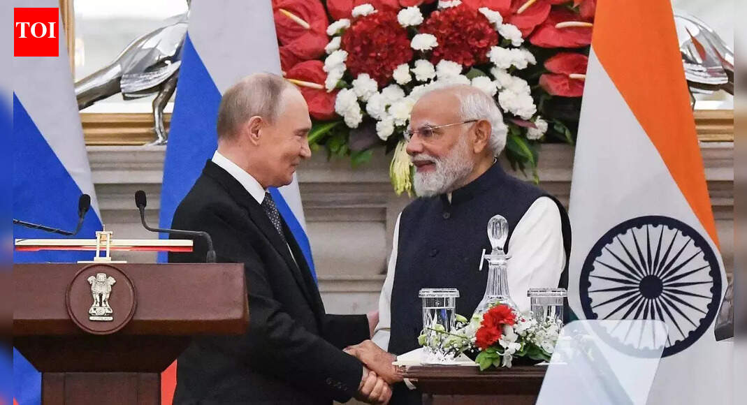 India and Russia are set to bolster their relationship with new visa initiatives. Russian citizens will soon benefit from a free 30-day e-tourist visa and a 30-day group tourist visa to India. This announcement came during President Vladimir Putin’s two-day visit to New Delhi, aimed at deepening bilateral ties through high-level discussions and state events. Russian president Putin with PM Modi (ANI photo) India and Russia on Friday announced multiple measures to strengthen bilateral ties, including a free 30-day e-tourist visa and a 30-day group tourist visa to India for Russian citizens.During the joint press address with Russian president Vladimir Putin, Prime Minister Narendra Modi said he was happy that this new visa facility will be launched soon. ‘Like Pole Star’: PM Modi Lauds Strong Ties With Russia; Hails Moscow’s Support In War On Terror “I am happy that very soon we are going to introduce a free 30-day e-tourist visa and a 30-day group tourist visa for Russian citizens,” PM Modi said.The Prime Minister further said that both countries have agreed on an economic cooperation program till 2030.President Vladimir Putin arrived in the national capital on Thursday for a two-day visit focused on strengthening India-Russia ties. His schedule includes high-level talks with Prime Minister Narendra Modi, a ceremonial welcome at Rashtrapati Bhavan, and a state banquet hosted by President Droupadi Murmu, among other events.About the AuthorTOI News DeskThe TOI News Desk comprises a dedicated and tireless team of journalists who operate around the clock to deliver the most current and comprehensive news and updates to the readers of The Times of India worldwide. With an unwavering commitment to excellence in journalism, our team is at the forefront of gathering, verifying, and presenting breaking news, in-depth analysis, and insightful reports on a wide range of topics. The TOI News Desk is your trusted source for staying informed and connected to the ever-evolving global landscape, ensuring that our readers are equipped with the latest developments that matter most.”Read MoreEnd of ArticleFollow Us On Social MediaVideosSpiceJet Chairman Ajay Singh Calls IndiGo Crisis ‘Unfortunate’, Offers 100 Extra FlightsPakistan Supports China’s Arunachal Lie As Putin Meets Modi Amid Major India Russia CooperationRussia Delivers Major Nuclear Boost As Putin Pledges To Take India’s Kudankulam Plant To Full PowerPutin Visit Sparks Storm As Tharoor, Not Rahul, Invited To President’s High-Profile State BanquetIndiGo Flight Chaos Forces Couple To Join Their Wedding Reception OnlineBengaluru Newlyweds Attend Reception Online After Indigo Cancellations Derail Travel PlansRussia Backs India’s Energy Needs As Putin Defies Trump And Promises Steady Fuel Supplies To DelhiAviation Meltdown Forces DGCA To Roll Back Weekly Pilot Rest Norm After IndiGo CancellationsPM Modi Sends Strong Message With Putin, Linking Pahalgam And Crocus In A Joint Stand Against TerrorPM Modi Sends Big Message On Ukraine As He Tells Putin India Supports Peace Not Neutrality Today123PhotostoriesRakul Preet Singh to Sanya Malhotra: Today’s 5 most fashionable outfits you’ll want to screenshotRemove dandruff naturally: 4 home remedies that actually workWarm rice vs cold rice: Which is a healthier way to consume itSHE travels: 10 beautiful hill stations that are great for women travelling soloThe Powerful Daily Habits According To Your Birth DateCrime rate by country 2025: 10 countries with the highest crime indexPower, partnership and ‘friend’ Putin: Key moments from Russian President’s India visit – in photos7 quotes by Morgan Freeman to teach kids the power of hardwork7 positive ways our body responds when we do just 20 push-ups each morning10 most searched and trending recipes of 2025, as per Google123Hot PicksIndigo Flight DelayPutin India VisitWorld NewsGold rate todaySilver rate todayPublic Holidays NovemberBank Holidays NovemberTop TrendingAUS vs ENG LiveLos Angeles LakersMatthew Stafford WifeCandace OwensAryna SabalenkaDak PrescottTravis KelceKobe BryantJohan OviedoJohan Oviendo