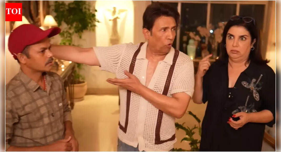Farah Khan tells her cook Dilip ‘JYADA UDD MAT’ in front of Shekhar Suman as the actor lauds his hard work | Hindi Movie News