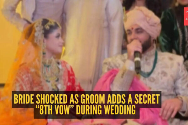 “Swikaar Hai!” Bride says ‘Yes’ to groom’s funny 8th vachan, internet can’t stop laughing |