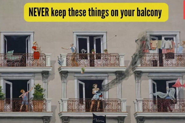 7 things you should NEVER keep on your balcony (they’re bigger hazards than you think)