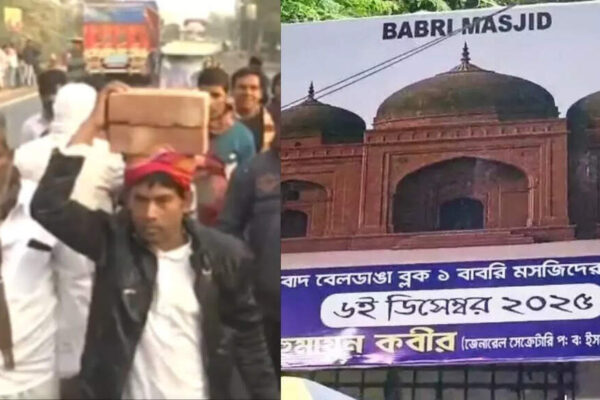 Heavy security deployed: Suspended TMC MLA Humayun Kabir to lay ‘Babri Masjid’ foundation stone in Murshidabad