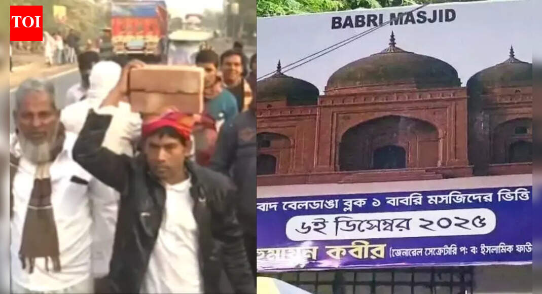 Heavy security deployed: Suspended TMC MLA Humayun Kabir to lay ‘Babri Masjid’ foundation stone in Murshidabad