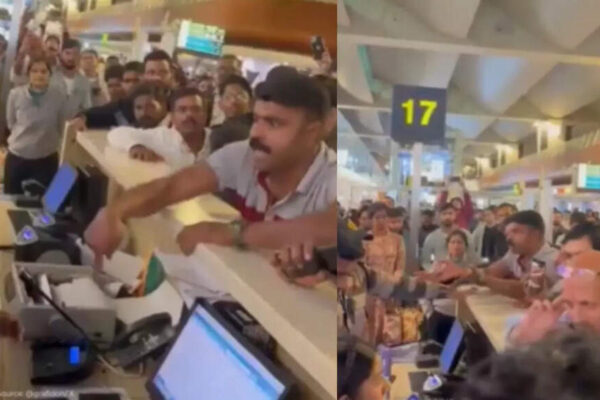 Chaos at Bengaluru airport: My daughter needs a sanitary pad, says father in viral video; no assistance from IndiGo