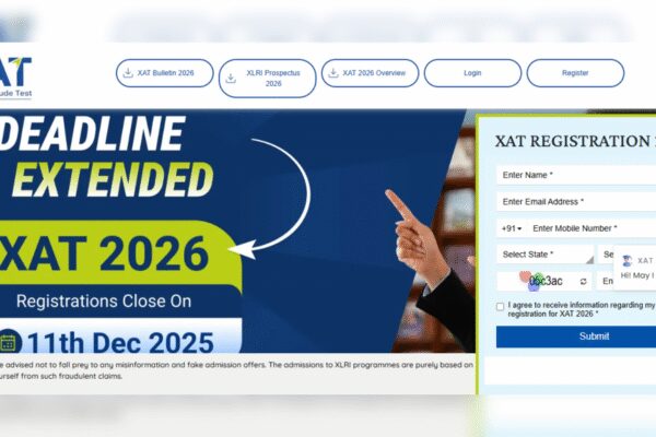 XAT 2026 registration deadline extended: Apply online by this date