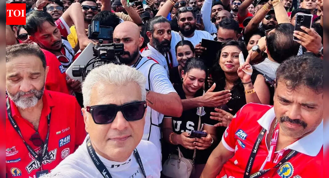 Ajith Kumar wows fans at Sepang, Malaysia poses for over 500 individual photos – Watch VIRAL video