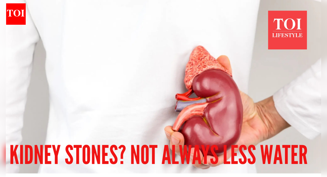 Kidney health alert: Low water intake is not the only reason behind kidney stones, warns nephrologist, reveals hidden causes