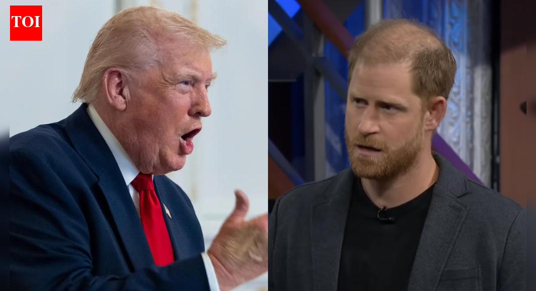 ‘I heard you elected a king?’: Prince Harry takes a jibe at Trump on the ‘Late Show’ with Stephen Colbert