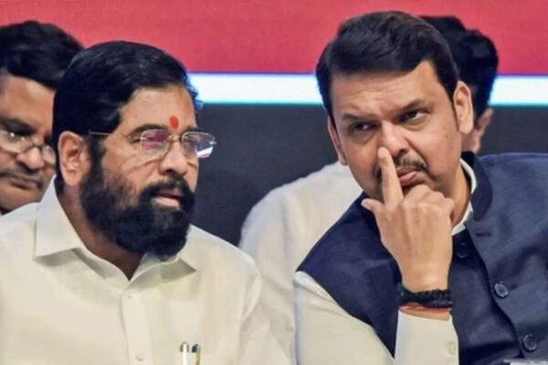 At a project unveiling in Dombivli, Maharashtra BJP chief Ravindra Chavan stood alongside Deputy Chief Minister Eknath Shinde and Kalyan MP Shrikant Shinde, signaling a possible reconciliation amidst rising tensions between the BJP and Shiv Sena regarding political maneuvering and activist recruitment, especially with local elections approaching. Chavan noted the enhanced collaboration within the ruling coalition. Maharashtra CM Devendra Fadnavis with his deputy Eknath Shinde (File photo) THANE: After weeks of escalating tensions between BJP and Shiv Sena in the Kalyan LS constituency over poaching of each other’s activists, Maharashtra BJP chief Ravindra Chavan shared stage with Dy CM Eknath Shinde and Kalyan MP Shrikant Shinde at the bhoomipujan of a Rs 180-crore multi-purpose sports complex, war memorial and several other projects in Dombivli.Their coming together signalled a possible pause in the ongoing conflict ahead of local body polls, where Sena has accused Chavan of poaching its workers. Chavan had also said accusations during elections were natural but stressed that BJP, Shiv Sena, and NCP had been functioning well together for the past year. — Pradeep Gupta ‘Maligning Hindu Way Of Life’: PM Modi Calls Out Colonial Mindset Over ‘Hindu Rate Of Growth’ Label End of ArticleFollow Us On Social MediaVideos’Maligning Hindu Way Of Life’: PM Modi Calls Out Colonial Mindset Over ‘Hindu Rate Of Growth’ LabelUP CM Yogi Slams Parties ‘Insulting Babasaheb’s Legacy’, Announces Security For Ambedkar Statues’Engaging Atmosphere Reigned’: Shashi Tharoor After State Dinner With Russian President Putin’Sab Jagah Pohchenge’: Yogi Adityanath On What’s Next After Ram Temple, ‘Kashi-Mathura’ Slogan’Black Day’: Owaisi Targets Modi Govt, Questions Acquittals In Babri Masjid Demolition CasePutin Dinner Snub Triggers War of Word: Priyanka Chaturvedi Slams ‘Petty’ Politics, BJP Blasts RahulHow Russia May Open Central Asia For India As West Pushes Harder: Kugelman Explains The Power ShiftAviation Meltdown Escalates As IndiGo Cancels 400 Flights And Government Enforces Fare ControlsUS Singer Calls PM Modi World’s Top Leader, Warns Washington To Recalibrate Its India Strategy FastEx-Pentagon Official Says Asim Munir Must Be Arrested As He Slams US Policy, Calls For India Apology123Photostories4 vitamins that boost brain power, foods rich in them, and a super easy multivitamin drink recipe5 snakes so beautiful that you won’t be able to look awayNutrition fact of the day: Green tea boosts metabolism and helps burn fat more efficientlyIn pics: Sourav Joshi and Avantika Bhatt’s simple Pahadi wedding fashion is a hit!Thought of the day for your child: “You are capable of amazing things”7 fish that make your aquarium instantly InstagrammableJhol Momo to Paalak Methi Mattar ka Saag: 15 dishes Vladimir Putin was served on his India tripSara Khan marries Krish Pathak in both Hindu and Muslim rituals, drops new photos; says ‘Qubool Hai se Saat Phere tak’Stressed and stiff? 4 yoga moves for instant relief10 reminders every working mom who feels guilty needs to hear today123Hot PicksIndigo Flight DelayPutin India VisitWorld NewsGold rate todaySilver rate todayPublic Holidays NovemberBank Holidays NovemberTop TrendingGautam GambhirDelhi Airport AdvisoryIndigo Flight CancellationCandace OwensAryna Sabalenka Net WorthHow to get danny Phantom in FortniteTravis KelceJohn Cena FinalJEE Advanced Exam DateDDA RecruitmentExam Schedule