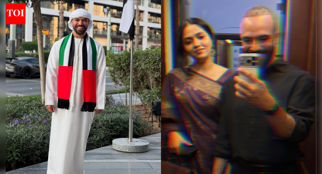 UAE influencer Khalid Al Ameri confirms relationship with Indian actress Sunaina Yella in birthday selfie | World News