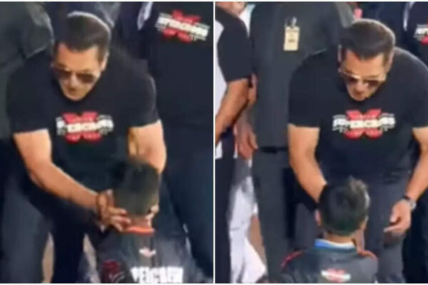 Salman Khan warmly greets and blesses young fans at Hyderabad event, hailed as ‘most adored megastar’ – WATCH viral video