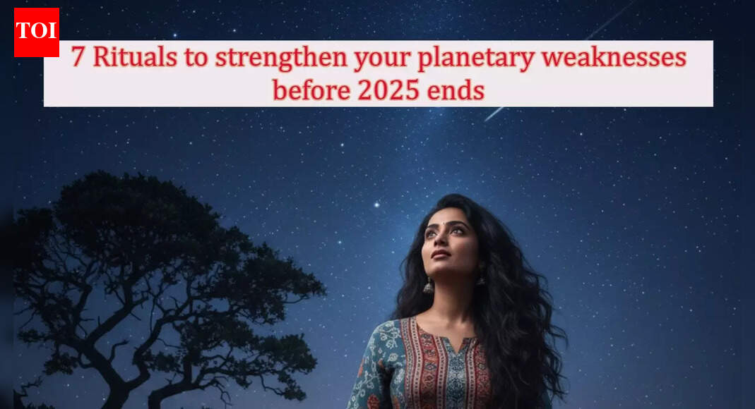 7 Rituals to strengthen your planetary weaknesses before 2025 ends