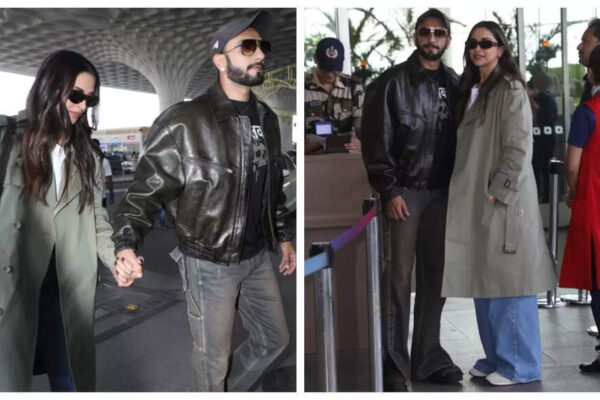 Ranveer Singh and Deepika Padukone are all smiles as they jet off for Formula 1 weekend amid ‘Dhurandhar’ success – PICS