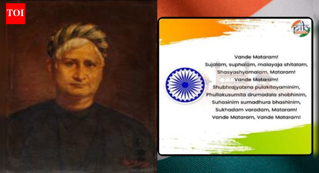 Bankim Chandra Chatterjee (Image credit: PIB) Parliament will begin a special discussion in the Lok Sabha on Monday to commemorate 150 years of Vande Mataram, a song that remains one of the most debated symbols of India’s freedom struggle.Prime Minister Narendra Modi will open the debate, with defence minister Rajnath Singh scheduled to conclude it. The BJP has been given three hours in the Lok Sabha, the total debate will span nearly ten hours. The Rajya Sabha will hold its discussion the next day, to be opened by Union home minister Amit Shah.The commemoration is not merely ceremonial. It arrives amid renewed political sparring over the song’s historical evolution, religious imagery, and the choices made by India’s pre-independence national leadership. What began as a patriotic hymn in a Bengali novel is once again a focal point of fierce political messaging, competing historical narratives, and questions about national identity.This explainer traces the 150-year journey of Vande Mataram—from its birth in Bankimchandra Chattopadhyay’s writing to its role in nationalism, the Congress’s 1937 decision to officially use only its first two stanzas, and its recognition in the Constituent Assembly as having “equal honour and status” with the National Anthem. Why it’s in the news nowThe upcoming debate is part of a special parliamentary focus on the legacy of Vande Mataram. But the political temperature was raised last month, during the commemoration event of 150 years of the national song, when Prime Minister Modi accused the Congress of having “removed important stanzas” from the original song during its 1937 Faizabad session, claiming this decision “sowed the seeds of partition.”According to the Prime Minister, the Congress’s move amounted to breaking the national song into pieces—an act that abandoned its original spirit and undermined unity. He has framed the issue within his broader narrative of ‘Viksit Bharat’, tying cultural heritage to national development. The Congress hit back immediately. Citing The Collected Works of Mahatma Gandhi (Vol66, p46), the party argued that the 1937 decision was not an act of division, but a sensitive accommodation recommended by a Working Committee that included Mahatama Gandhi, Jawaharlal Nehru, Sardar Patel, Subhas Chandra Bose, Rajendra Prasad, Abul Kalam Azad, Sarojini Naidu, and other iconic leaders. The CWC noted that the first two stanzas were already the only widely sung and nationally recognised part, while the remaining contained religious imagery that some citizens objected to.The Congress also emphasised that the decision drew from the advice of Rabindranath Tagore, who had himself sung Vande Mataram at the 1896 Congress session.In its rebuttal, the party accused the prime minister of attacking the legacy of India’s freedom movement while avoiding present-day issues such as unemployment, inequality, and foreign policy challenges.This political exchange has made the upcoming parliamentary debate all the more charged.Origins of Bande Mataram (1870s–1880s)The PIB’s historical account helps clarify the origins of the song. According to Sri Aurobindo’s writing in the English daily Bande Mataram (16 April 1907), Bankimchandra Chattopadhyay composed the song around 1875. It was published more widely when Bankim’s novel Anandamath began serialization in the Bengali magazine Bangadarshan in March–April 1881.Song’s literary context: AnandamathAnandamath is built around a group of ascetic warriors, the Santanas, who dedicate themselves to freeing the motherland from oppression. Their devotion is entirely to Bharat Mata, envisioned not as a religious deity but as a personified motherland.In the temple of the Santanas stand three images of the Mother:The Mother that was – glorious and mightyThe Mother that is – suffering and oppressedThe Mother that will be – restored to strength and gloryFor Aurobindo, the hymn embodied the essence of “the religion of patriotism.”Many later critics, however, would argue that the imagery—particularly in the later stanzas—draws from Hindu goddess symbolism that may not be inclusive of all communities. From song to slogan: Birth of a nationalist cry (1900–1910)By the early 20th century, Vande Mataram had escaped its literary origins and become one of the most electrifying symbols of Indian nationalism.Swadeshi and anti-partition movementAfter Lord Curzon’s 1905 partition of Bengal, the song became the rallying cry for:Boycott movementsProtest marchesNewspapers and political groups carrying its nameIn 1906, at Barisal, more than 10,000 Hindus and Muslims together marched shouting Vande Mataram—a testament to its early cross-communal appeal.Figures who popularised it included:Rabindranath TagoreBipin Chandra PalSri AurobindoAurobindo’s writings in Bande Mataram (the newspaper) turned the phrase into a political and spiritual exhortation for self-rule. British repressionAlarmed by its galvanising effect, the colonial government tried repeatedly to suppress it through:Fines for studentsPolice lathi-chargesBans on marchesThreats of expulsion from schools and collegesFrom Bengal to Bombay Presidency, chanting Vande Mataram became synonymous with nationalist defiance.In 1907, Madam Bhikaji Cama unfurled the first tricolour abroad—in Stuttgart—with the words Vande Mataram emblazoned across it.The song and the Indian National CongressThe Congress adopted Vande Mataram not just culturally, but ceremonially.1896 —First Congress rendition: At the Calcutta session, Rabindranath Tagore sang the song, giving it national prominence.1905 — Nationwide adoption: At the Varanasi session, the Congress formally adopted Vande Mataram for all-India occasions. This was during the peak of the Swadeshi struggle, when the song had become the soundtrack of political awakening.1937 CWC decision: Were the stanzas removed?Yes.By the 1930s, debates around the song’s religious imagery had become politically relevant. India’s nationalist leadership wanted to keep the movement inclusive, and Muslim leaders raised objections to certain stanzas that invoked Hindu goddesses.Did it ‘sow seeds of partition’?No.The CWC’s decision was more inclusive than divisive in nature.The eventual decision to restrict Vande Mataram to its first two stanzas drew directly from this history of selective popular usage. As the Committee noted, only the opening verses — celebrating the land’s beauty and abundance in gentle, inclusive imagery — had organically acquired national significance over the decades. The remaining stanzas were scarcely known, rarely sung, and contained religious allusions and ideological references that many felt were inconsistent with the beliefs of other communities. The CWC explicitly acknowledged the “validity of the objections raised by Muslim friends” to those portions. While emphasising that the song’s modern, unifying role in national life mattered far more than its origins in a historical novel, the committee concluded that only the first two stanzas should be sung at national gatherings. This, they argued, preserved the unifying spirit the song had come to embody while avoiding elements that could alienate sections of India’s diverse society.What the 1937 CWC actually saidThe CWC’s statement, issued between October 26–November 1 in Kolkata, recorded:The first two stanzas had become widely used and carried no controversial imagery.The remaining stanzas contained “allusions and a religious ideology” inconsistent with the beliefs of other religious groups.Only the first two stanzas should be sung at national gatherings.Organisers were free to choose additional songs if they wished.The committee explicitly said that the modern national use of the first two stanzas was more important than the song’s original placement in a religiously infused novel.Tagore had long argued that when a cultural symbol is used nationally, it must not exclude or alienate. His views shaped the committee’s decision and remain central to the Congress’s defence today. Constituent assembly: Equal honour, equal status (1950)When the Constituent Assembly met to choose India’s national symbols, there was no dispute between Jana Gana Mana and Vande Mataram.In his statement on January 24, 1950, DrRajendra Prasad, President of the Assembly, declared:Jana Gana Mana would be the national anthem.Vande Mataram, because of its historic role, would be honoured equally and accorded equal status.There was applause; no member raised objections.This dual recognition was meant to preserve both inclusivity and historical memory: the anthem would represent national unity, while Vande Mataram’s legacy would be canonised as part of India’s freedom story. The debate todayWhy is the BJP reviving the issue?For the ruling party, Vande Mataram is a civilizational invocation that predates partisan politics. The BJP frames the 1937 Congress decision as overly accommodative, even compromising, and often ties this critique to a larger argument about “appeasement.”In the government’s view, celebrating 150 years of the song is part of a project to reaffirm cultural pride and national self-confidence.Why is the Congress defensive?The Congress insists it is the party that first elevated the song, sang it at historic moments, and fought the British under its banner. It argues that:The 1937 decision was guided by inclusivity, not division.The BJP is weaponising history to distract from contemporary governance failures.Tagore and the freedom movement need protecting from political revisionism.What Jamiat Ulama-i-Hind has to sayThe Jamiat Ulama-i-Hind, led by Maulana Mahmood Madani, has taken a clear and consistent position on the Vande Mataram debate: it accepts the first two stanzas as historically validated for national use but firmly rejects the remaining verses on theological grounds. Madani argued that the full composition contains imagery — particularly the depiction of the motherland as the goddess Durga — that conflicts with Islamic monotheism, making it impermissible for Muslims to recite.”He stated that Vande Mataram in its complete form is rooted in shirkiya aqaaid (polytheistic beliefs). Particularly, in the remaining four stanzas, the motherland is depicted as the goddess Durga and addressed with words of worship — concepts that clearly conflict with the Islamic belief in the oneness of God. ‘Muslims believe in one God and worship Him alone,’ Maulana Madani said. ‘Therefore, singing verses that ascribe divinity to anyone other than Allah goes against our faith and conscience,'” a statement by Jamiat said.End of ArticleFollow Us On Social MediaVideos”World Saw What Happened To Terrorists…” Rajnath says Strong Borders Powered Op Sindoor successIndiGo Fiasco: Civil Aviation Minister Slams Rahul Gandhi’s ‘Monopoly Model’ RemarkWATCH: Newly Built NH 66 Stretch Collapses In Kerala’s Kollam; School Bus, Other Vehicles Trapped‘Nothing Wrong In It’: Congress MP Shashi Tharoor On PM Modi Gifting Bhagavad Gita To Putin’I Regret That…’: Congress MP Shashi Tharoor On No Invite To Rahul, Kharge For Putin DinnerGoa: 23 Killed In Arpora Nightclub Fire; Cylinder Blast Suspected, CM Sawant Vows Strict Action’Maligning Hindu Way Of Life’: PM Modi Calls Out Colonial Mindset Over ‘Hindu Rate Of Growth’ LabelUP CM Yogi Slams Parties ‘Insulting Babasaheb’s Legacy’, Announces Security For Ambedkar Statues’Engaging Atmosphere Reigned’: Shashi Tharoor After State Dinner With Russian President Putin’Sab Jagah Pohchenge’: Yogi Adityanath On What’s Next After Ram Temple, ‘Kashi-Mathura’ Slogan123Photostories10 good morning wishes kids should be encouraged to use in familyBengaluru’s Namma Metro Push: Karnataka Forms High-Level Monitoring Group to Keep Blue Line on 2026 TrackMadurai Set to Unclog Gridlock as Velunachiyar Flyover Opens, Promising Major Speed Boost for Commuters10 lessons of Swami Vivekananda for successHina Khan, Sonali Bendre, Tahira Kashyap: Celebrities who turned their cancer battles into inspiring journeysNew NH-66 Stretch in Kerala Caves In, Triggering Major Safety Concerns in Kollam (In Photos)’Bigg Boss’ winners list from season 1 to 18: Rahul Roy to Karan Veer Mehra10 countries with the highest quality of life in 2025, and what makes them stand out10 foods that prevent bloating and gas5 times Aishwarya Rai Bachchan set examples for modern moms123Hot PicksIndigo Flight DelayPutin India VisitWorld NewsGold rate todaySilver rate todayPublic Holidays NovemberBank Holidays NovemberTop TrendingGautam GambhirThe God Slayer Release DateRohit SharmaCandace OwensAryna Sabalenka Net WorthTim PoolAaron RodgersVirat KohliNarela Girl Sexually AssaultedBengaluru News