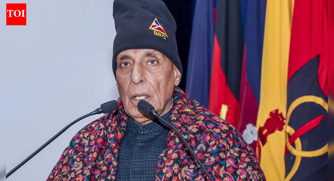 Defence Minister Rajnath Singh stated that India’s armed forces showed restraint during Operation Sindoor but possess the capability for a stronger response if needed. He highlighted the operation’s success, attributing it to excellent coordination between forces, administration, and border residents, underscoring the vital role of enhanced border connectivity in national security and economic growth.  Defence Minister Rajnath Singh addresses the gathering during an event regarding infrastructure projects of Border Roads Organisation  (PTI photo) NEW DELHI: Defence Minister Rajnath Singh on Sunday said that while the armed forces exercised measured restraint during Operation Sindoor following the Pahalgam terror attack, they possessed the capability to deliver a far stronger response if required.Rajnath also said that the May offensive showcased the military’s ‘capability’ and ‘discipline’ in neutralising terror threats without triggering escalation.After inaugurating 125 BRO infrastructure projects across the country, the union defence minister highlighted the coordination among security forces, local administrations, and border residents during the operation. “During Operation Sindoor, the coordination we witnessed among our armed forces, the civil administration, and the citizens of the border areas was incredible. I express my gratitude to every citizen of Ladakh as well as the border areas for extending their support to our armed forces,” he said, as quoted by PTI.“This coordination is what defines our identity. It is our mutual bond that gives us the most distinct identity in the world,” he added.Operation Sindoor was launched on May 7 against terror facilities in Pakistan and Pakistan-occupied Kashmir (PoK), in retaliation to the April 22 Pahalgam attack that killed 26 people, mostly tourists.“Just a few months ago, we witnessed how, in response to the heinous terrorist attack in Pahalgam, our armed forces executed Operation Sindoor, and the world knows what they did to the terrorists.“Of course, we could have done much more had we wanted, but our forces demonstrated not only valour but also restraint, doing only what was necessary,” Singh said.He stressed that strengthened connectivity in border areas played a crucial role in the success of the operation, enabling timely movement of logistics and sustained operational readiness.“Today, our soldiers stand strong in difficult terrains because they have access to roads, real-time communication systems, satellite support, surveillance networks, and logistics connectivity.” said Rajnath, adding, “Every minute, every second of a soldier deployed on the border is extremely important. Therefore, connectivity should not be viewed merely as limited to networks, optical fibre, drones, and radars, but rather as the backbone of security.”He also added that robust communication networks also allow him to regularly interact with troops across the country. “Communication should not be viewed merely in terms of infrastructure. It is a very broad term. Communication is essential for peace, harmony, and understanding of society,” he said, affirming the government’s commitment to deepening engagement with border regions, including Ladakh.Improved connectivity, he noted, was bolstering both national security capabilities and regional economic growth.Additionally, referencing the 8.2 per cent GDP growth recorded in the second quarter of 2025-26, Singh said enhanced communication networks—supported by government reforms—had contributed to this economic momentum.About the AuthorTOI News DeskThe TOI News Desk comprises a dedicated and tireless team of journalists who operate around the clock to deliver the most current and comprehensive news and updates to the readers of The Times of India worldwide. With an unwavering commitment to excellence in journalism, our team is at the forefront of gathering, verifying, and presenting breaking news, in-depth analysis, and insightful reports on a wide range of topics. The TOI News Desk is your trusted source for staying informed and connected to the ever-evolving global landscape, ensuring that our readers are equipped with the latest developments that matter most.”Read MoreEnd of ArticleFollow Us On Social MediaVideos”Congress Destroyed Patel, Bose Legacies” BJP Lambasts Sonia Gandhi Over ‘Defaming Nehru’ Remark”World Saw What Happened To Terrorists…” Rajnath says Strong Borders Powered Op Sindoor successIndiGo Fiasco: Civil Aviation Minister Slams Rahul Gandhi’s ‘Monopoly Model’ RemarkWATCH: Newly Built NH 66 Stretch Collapses In Kerala’s Kollam; School Bus, Other Vehicles Trapped‘Nothing Wrong In It’: Congress MP Shashi Tharoor On PM Modi Gifting Bhagavad Gita To Putin’I Regret That…’: Congress MP Shashi Tharoor On No Invite To Rahul, Kharge For Putin DinnerGoa: 23 Killed In Arpora Nightclub Fire; Cylinder Blast Suspected, CM Sawant Vows Strict Action’Maligning Hindu Way Of Life’: PM Modi Calls Out Colonial Mindset Over ‘Hindu Rate Of Growth’ LabelUP CM Yogi Slams Parties ‘Insulting Babasaheb’s Legacy’, Announces Security For Ambedkar Statues’Engaging Atmosphere Reigned’: Shashi Tharoor After State Dinner With Russian President Putin123PhotostoriesSHE travels: 9 timeless cities that are a joy to explore alone as a womanBeetroot powder vs beetroot juice: Key differences and benefits explainedTHIS 1932 Indian film holds the world record with 72 songs, more than all modern musicals combined7 winter plants that can survive snow and extreme cold (Gardeners swear by them!)6 mistakes people commit while consuming chia seeds and the best way to consume them7 ‘innocent’ words kids say, that parents should correct immediately10 good morning wishes kids should be encouraged to use in familyBengaluru’s Namma Metro Push: Karnataka Forms High-Level Monitoring Group to Keep Blue Line on 2026 TrackMadurai Set to Unclog Gridlock as Velunachiyar Flyover Opens, Promising Major Speed Boost for Commuters10 lessons of Swami Vivekananda for success123Hot PicksIndigo Flight DelayPutin India VisitWorld NewsGold rate todaySilver rate todayPublic Holidays NovemberBank Holidays NovemberTop TrendingGautam GambhirThe God Slayer Release DateRohit SharmaCandace OwensAryna Sabalenka Net WorthTim PoolAaron RodgersVirat KohliNarela Girl Sexually AssaultedBengaluru News