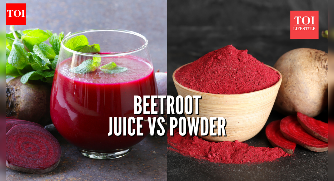 Beetroot powder vs beetroot juice: Key differences and benefits explained