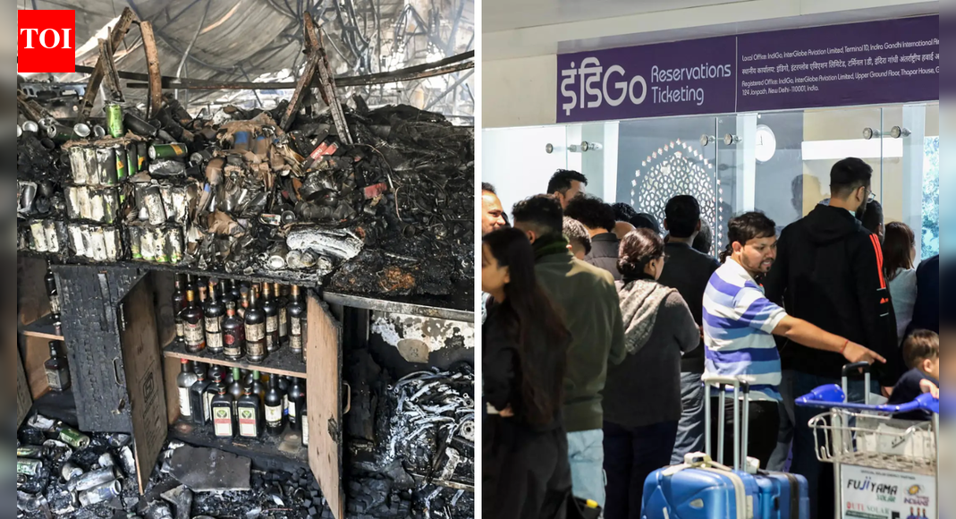 . A major fire at a nightclub in Arpora, North Goa killed 25 people and injured six, while the government cracked down on IndiGo and other airlines for high fares, giving IndiGo two days to restore operations. External affairs minister S Jaishankar said former Bangladesh PM Sheikh Hasina’s stay in India is her personal decision amid Dhaka’s extradition demand. Read the full news wrap for more stories.25 dead, 6 injured in nightclub fire at Arpora, North GoaAt least 25 people lost their lives and six others were injured after a massive fire erupted shortly after midnight at the Birch by Romeo Lane nightclub in Arpora, North Goa. Police initially reported 23 fatalities, but the toll was later revised to 25. A police spokesperson stated that the deceased included four tourists and 14 staff members, while the identities of seven others are still being confirmed. The six injured individuals are receiving treatment at Goa Medical College and Hospital in Bambolim. Follow live updates Government gives IndiGo 2 days to resume operations, cracks down on airline over high faresGovernment took strict action against IndiGo and other airlines for charging excessive fares amid widespread cancellations, capping domestic ticket prices at Rs 18,000 (excluding UDF, security fees, and taxes). Civil Aviation secretary Samir Kumar Sinha gave IndiGo just two days — instead of the 21 requested — to fully resume operations. Read full storyHasina’s stay in India a personal decision, says EAM JaishankarAmid Bangladesh’s demand for her extradition, EAM S. Jaishankar said former PM Sheikh Hasina’s stay in India is her personal choice, shaped by last year’s events in Bangladesh. India has not agreed to Dhaka’s request following her recent death sentence. When asked whether Hasina could remain in India indefinitely, the minister clarified that this is a separate matter adding that India remains a well-wisher of Bangladesh. Read full story Smriti Mandhana confirms wedding with Palash Muchhal called offIndian cricket star Smriti Mandhana confirmed the cancellation of her wedding to music composer Palash Muchhal. In an Instagram post, she addressed weeks of speculation and requested privacy for both families, saying, “I am a very private person… but I need to clarify that the wedding is called off.” Read full storyPM Modi to lead 10-hour Lok Sabha debate on 150th anniversary of Vande MataramPrime Minister Narendra Modi will kick off a major debate in the Lok Sabha on Monday to mark the 150th anniversary of Vande Mataram. The House has allotted 10 hours for the discussion, expected to highlight both well-known and lesser-known aspects of the national song. PM Modi will speak first, followed by Defence Minister Rajnath Singh, with Congress leaders Gaurav Gogoi and Priyanka Gandhi Vadra also scheduled to contribute. Read full storyAbout the AuthorTOI News DeskThe TOI News Desk comprises a dedicated and tireless team of journalists who operate around the clock to deliver the most current and comprehensive news and updates to the readers of The Times of India worldwide. With an unwavering commitment to excellence in journalism, our team is at the forefront of gathering, verifying, and presenting breaking news, in-depth analysis, and insightful reports on a wide range of topics. The TOI News Desk is your trusted source for staying informed and connected to the ever-evolving global landscape, ensuring that our readers are equipped with the latest developments that matter most.”Read MoreEnd of ArticleFollow Us On Social MediaVideos”Congress Destroyed Patel, Bose Legacies” BJP Lambasts Sonia Gandhi Over ‘Defaming Nehru’ Remark”World Saw What Happened To Terrorists…” Rajnath says Strong Borders Powered Op Sindoor successIndiGo Fiasco: Civil Aviation Minister Slams Rahul Gandhi’s ‘Monopoly Model’ RemarkWATCH: Newly Built NH 66 Stretch Collapses In Kerala’s Kollam; School Bus, Other Vehicles Trapped‘Nothing Wrong In It’: Congress MP Shashi Tharoor On PM Modi Gifting Bhagavad Gita To Putin’I Regret That…’: Congress MP Shashi Tharoor On No Invite To Rahul, Kharge For Putin DinnerGoa: 23 Killed In Arpora Nightclub Fire; Cylinder Blast Suspected, CM Sawant Vows Strict Action’Maligning Hindu Way Of Life’: PM Modi Calls Out Colonial Mindset Over ‘Hindu Rate Of Growth’ LabelUP CM Yogi Slams Parties ‘Insulting Babasaheb’s Legacy’, Announces Security For Ambedkar Statues’Engaging Atmosphere Reigned’: Shashi Tharoor After State Dinner With Russian President Putin123PhotostoriesPalash Muchhal and Smriti Mandhana to Katy Perry and Orlando Bloom: Celebrity couples who got engaged, but never married7 eerie abandoned places around the world you can actually exploreSHE travels: 9 timeless cities that are a joy to explore alone as a womanBeetroot powder vs beetroot juice: Key differences and benefits explainedTHIS 1932 Indian film holds the world record with 72 songs, more than all modern musicals combined7 winter plants that can survive snow and extreme cold (Gardeners swear by them!)6 mistakes people commit while consuming chia seeds and the best way to consume them7 ‘innocent’ words kids say, that parents should correct immediately10 good morning wishes kids should be encouraged to use in familyBengaluru’s Namma Metro Push: Karnataka Forms High-Level Monitoring Group to Keep Blue Line on 2026 Track123Hot PicksIndigo Flight DelayPutin India VisitWorld NewsGold rate todaySilver rate todayPublic Holidays NovemberBank Holidays NovemberTop TrendingGautam GambhirThe God Slayer Release DateRohit SharmaCandace OwensAryna Sabalenka Net WorthTim PoolAaron RodgersVirat KohliNarela Girl Sexually AssaultedBengaluru News