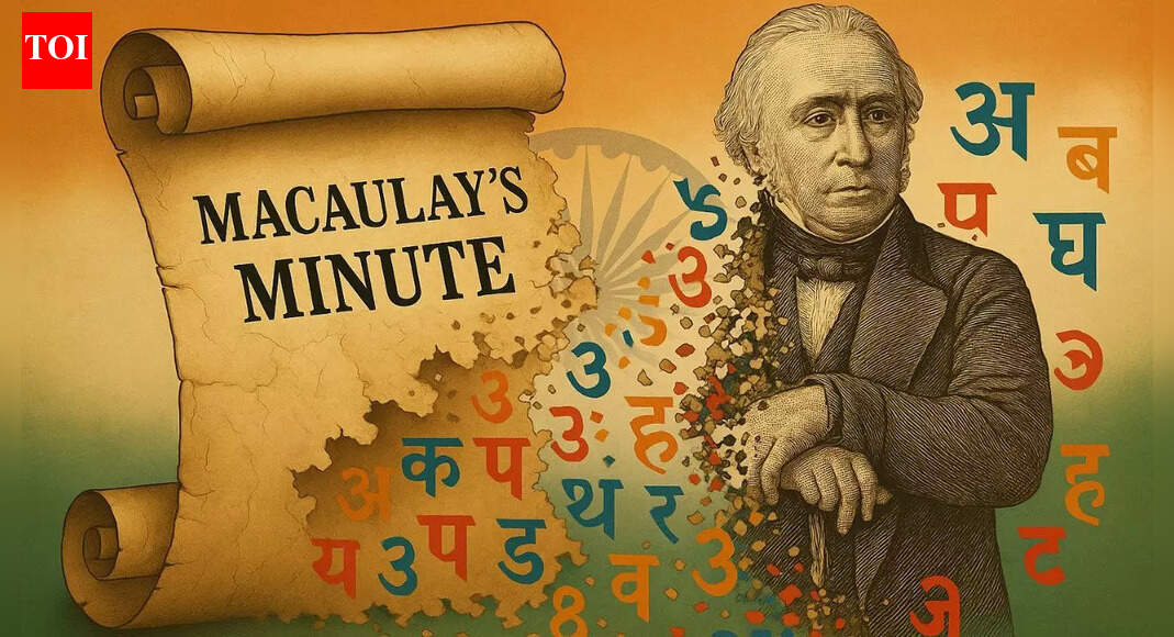 India is actively pursuing a decolonisation agenda, moving beyond English’s historical dominance. This initiative, championed by PM Modi, aims to revive indigenous knowledge systems and promote regional languages in education and governance. While fostering national pride, concerns remain about potential Hindi imposition over linguistic diversity, sparking a crucial national dialogue. From Macaulay to multilingual Bharat: India’s renaissance moment In ancient India, knowledge often travelled into the subcontinent, not out of it. Scholars journeyed from China, Korea, Tibet, Central Asia and Persia to study in centres like Takshashila and Nalanda, where mathematics, astronomy, grammar, statecraft and medicine flourished. These were not mere stone structures but the heart of an intellectual civilisation whose instruction was rooted in local languages and knowledge systems. However, over centuries, invasions and later colonial rule thinned this tradition, and by the 20th century, India was no longer exporting knowledge as confidently as it once did. An artistic depiction of Nalanda, once a global centre of knowledge, attracting scholars from Asia.In modern India, polished English often opened doors. It helped in landing jobs, signalled education, enabled migration and allowed an engineer from Chennai and a banker from Delhi to collaborate without needing a common mother tongue.At the same time, English has long carried a social undertone. A fluent speaker is often assumed to be intelligent, cosmopolitan, and somehow “smarter.” A hesitant speaker may be judged as less capable. Photo: Generative AIIt is this perception, not the language itself, that lies at the heart of India’s growing conversation on decolonisation, which Prime Minister Narendra Modi called a “Macaulay Mindset” during a Ram Mandir’s Dhwajarohan event in Ayodhya on November 25.How English took root in IndiaEnglish entered India through trade, diplomacy and eventually conquest. The British East India Company and later the Crown used the language for administration and governance. But English did not spread organically. It was strategically introduced to build an intermediary class that would think like the colonial rulers. A visual recreation of early East India Company trade, foreshadowing the colonial shift to come.In 1835, Thomas Babington Macaulay, a British historian and politician, famously argued in “Minute on Indian Education” that English would create a class of Indians who were Indian by birth but English in intellect and sensibilities. Macaulay wanted Indians who were, in his words, “Indian in blood and colour but English in tastes, in opinions, in morals and in intellect.”Macaulay and other early British administrators were ignorant of India’s ancient glories — great literature and philosophy (Bhagavad Gita, Upanishads), sophisticated maths and astronomy (Aryabhata, Brahmagupta, Bhaskara), and fabulous architecture (from Mohenjo-daro to Sanchi and Nalanda). This ignorance and racism led Macaulay to say, “A single shelf of a good European library was worth the whole native literature of India and Arabia.” Photo: Thomas Babington Macaulay (Wikicommans)The plan worked. Knowledge systems rooted in Sanskrit, Tamil, Persian and other languages were slowly sidelined. English became the language of courts, universities and bureaucracy. Access to power became tied to access to English.By the early twentieth century, a new elite had emerged. English-educated and urban, and influential. They authored newspapers, argued in courtrooms, entered civil services and steered nationalist politics. Ironically, the language of colonial control also became the language of resistance, enabling leaders like Nehru and Ambedkar to articulate modern political thought for the world.Decolonisation in actionUnder Prime Minister Narendra Modi, the Sangh’s decolonisation project has widened from language to symbols and institutions. Rajpath was renamed Kartavya Path, the Indian Navy adopted a new ensign inspired by Shivaji Maharaj, and spaces like the National War Memorial, Pradhanmantri Sangrahalaya and Yuge Yugeen Bharat gallery were created to showcase civilisational continuity.The address of the Prime Minister’s official residence at 7, Race Course Road (7 RCR) was renamed Lok Kalyan Marg in 2016 by the New Delhi Municipal Council, replacing a colonial-era name with one that emphasises welfare and public good. PM Modi has also renamed the Prime Minister’s Office (PMO) as Sewa Tirth. PM Modi on Macaulay imprintEducation reforms through the National Education Policy 2020 encourage mother-tongue learning and allow engineering, medical and law courses in regional languages. Technical textbooks are being translated into Hindi, Tamil, Telugu, Marathi, Bengali and more, with the UGC expanding regional-language undergraduate programmes. The three-language policy promotes Indian languages alongside English.In January 2022, the government installed a 28-foot hologram of Subhas Chandra Bose at India Gate on his 125th birth anniversary, under the canopy where King George V once stood. It served as a temporary tribute before a granite statue replaced it later that year, symbolically shifting the space from colonial memory to the legacy of the freedom struggle.In September 2023, ahead of the G20 Summit in New Delhi, official dinner invitations sent by Rashtrapati Bhavan referred to Droupadi Murmu as the “President of Bharat” instead of the customary “President of India”, marking what was widely reported as the first such instance in an English-language state invite. G20 invite Government vocabulary now includes terms like Seva Saptah, Bharatiya Nyaya Sanhita and Bharat in diplomatic use. Museum projects and tributes to figures like Birsa Munda and Alluri Raju widen the historical lens.Decolonisation a route to Hindi imposition?However, the conversation around decolonisation is not without anxieties. In several non-Hindi speaking states, particularly in the South and the Northeast, language is tied closely to identity, history and political autonomy. Many regional leaders and scholars worry that the push to move away from English might gradually translate into privileging Hindi at the national level. To them, decolonisation could risk becoming centralisation if it does not explicitly protect linguistic diversity. The concern is less about opposing Indian languages and more about ensuring that Tamil, Telugu, Malayalam, Bengali, Assamese and others enjoy equal visibility and policy support. Calling PM Modi’s decolonisation pitch an effort to recognise India’s historical strength and move away from the mindset of a “white man’s burden”, BJP national spokesperson Pradeep Bhandari said, “It has nothing to do with what language you speak. The idea here is to focus on and promote indigenous education and inherent strength”. “If you see the New Education Policy, it focuses on recognising inherent talent in the individual irrespective of the language and the region you come from. If one recalls historically, India was an education capital. Our Vedic rituals, our guru–shishya parampara, were something which the world wanted to emulate. In fact, Nalanda was considered to be a centre of excellence globally, where scholars from across the world used to come, learn, and then try to emulate it in their own countries,” he said. NEP and DecolonisationThe BJP leader also countered the notion that the decolonisation push is a route to Hindi imposition, calling it “unfair and political” criticism. Referring to the New Education Policy (NEP), he said it focuses on promoting education in one’s own language. “Whether one speaks Tamil, Telugu, Kannada or any other language… the idea is to focus and promote education and excellence in any language of choice.”On the question of language hierarchy and how Hindi-speaking states would connect with non-Hindi-speaking ones if English is deprioritised, he added that in the age of technology, linguistic barriers are dissolving.  It depends on every individual what they want to consider as a link language. Many people want Hindi as a link language, and some may prefer another. The objective is not to impose one language over another. It is like an orchestra where everything will go in tandem with each other.Pradeep Bhandari saidINDIA bloc on NEP and Hindi ‘imposition’Chief ministers from the INDIA bloc have repeatedly expressed concerns that the NEP may lead to language centralisation. Tamil Nadu chief minister MK Stalin has been the most vocal, saying, “The Centre knows it cannot directly impose Hindi without facing fierce opposition, so it uses education as a backdoor.” Kerala initially opposed NEP, calling it overly centralised and saffronised, although it later agreed to implement PM-SHRI schools while insisting that state autonomy in education must be respected.PM-SHRI, or Prime Minister’s Schools for Rising India, is a scheme launched in 2022 to upgrade around 14,500 existing government schools into modern model schools that reflect the vision of the National Education Policy.CM Mamata Banerjee-led West Bengal government has chosen not to fully adopt NEP, saying the state will follow its own education model instead. The broader concern among these states is that decolonisation should not turn into Hindi dominance and that regional languages like Tamil, Malayalam and Bengali must be given equal space.In Maharashtra, Uddhav Thackeray and Raj Thackeray have both opposed what they called attempts at “Hindi imposition,” particularly in schools. Uddhav described the move to make Hindi compulsory under the three-language policy as a threat to Marathi identity, saying, “We will not allow the imposition of Hindi.”The Shiv Sena (UBT) and MNS even announced a joint protest in Mumbai, after which the state rolled back the order that proposed to make Hindi compulsory as a third language in Maharashtra schools, for Classes 1 to 5.Undoing Macaulay or reimagining India?Two centuries after Macaulay, India is not trying to erase English. It is trying to recalibrate identity. English no longer needs to sit at the top of an invisible ladder. Tamil, Bengali, Marathi, Manipuri and dozens of other languages do not need to stand below it.If decolonisation means confidence in one’s own language and culture while engaging the world without self-doubt, India might emerge more multilingual, more inclusive and more global than before. The challenge is to ensure that promoting indigenous languages does not turn into replacing one hierarchy with another.Undoing Macaulay will not be about removing English. It will be about removing the idea that language decides intellect. When English becomes one language among many rather than the measure of modernity, India will have truly decolonised.End of ArticleFollow Us On Social MediaVideos”World Saw What Happened To Terrorists…” Rajnath says Strong Borders Powered Op Sindoor successIndiGo Fiasco: Civil Aviation Minister Slams Rahul Gandhi’s ‘Monopoly Model’ RemarkWATCH: Newly Built NH 66 Stretch Collapses In Kerala’s Kollam; School Bus, Other Vehicles Trapped‘Nothing Wrong In It’: Congress MP Shashi Tharoor On PM Modi Gifting Bhagavad Gita To Putin’I Regret That…’: Congress MP Shashi Tharoor On No Invite To Rahul, Kharge For Putin DinnerGoa: 23 Killed In Arpora Nightclub Fire; Cylinder Blast Suspected, CM Sawant Vows Strict Action’Maligning Hindu Way Of Life’: PM Modi Calls Out Colonial Mindset Over ‘Hindu Rate Of Growth’ LabelUP CM Yogi Slams Parties ‘Insulting Babasaheb’s Legacy’, Announces Security For Ambedkar Statues’Engaging Atmosphere Reigned’: Shashi Tharoor After State Dinner With Russian President Putin’Sab Jagah Pohchenge’: Yogi Adityanath On What’s Next After Ram Temple, ‘Kashi-Mathura’ Slogan123PhotostoriesSHE travels: 9 timeless cities that are a joy to explore alone as a womanBeetroot powder vs beetroot juice: Key differences and benefits explainedTHIS 1932 Indian film holds the world record with 72 songs, more than all modern musicals combined7 winter plants that can survive snow and extreme cold (Gardeners swear by them!)6 mistakes people commit while consuming chia seeds and the best way to consume them7 ‘innocent’ words kids say, that parents should correct immediately10 good morning wishes kids should be encouraged to use in familyBengaluru’s Namma Metro Push: Karnataka Forms High-Level Monitoring Group to Keep Blue Line on 2026 TrackMadurai Set to Unclog Gridlock as Velunachiyar Flyover Opens, Promising Major Speed Boost for Commuters10 lessons of Swami Vivekananda for success123Hot PicksIndigo Flight DelayPutin India VisitWorld NewsGold rate todaySilver rate todayPublic Holidays NovemberBank Holidays NovemberTop TrendingGautam GambhirThe God Slayer Release DateRohit SharmaCandace OwensAryna Sabalenka Net WorthTim PoolAaron RodgersVirat KohliNarela Girl Sexually AssaultedBengaluru News